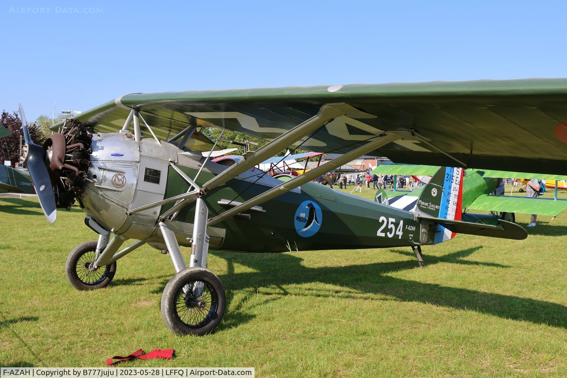 F-AZAH, Morane-Saulnier MS-315 C/N 254, Ferté Alais 2023