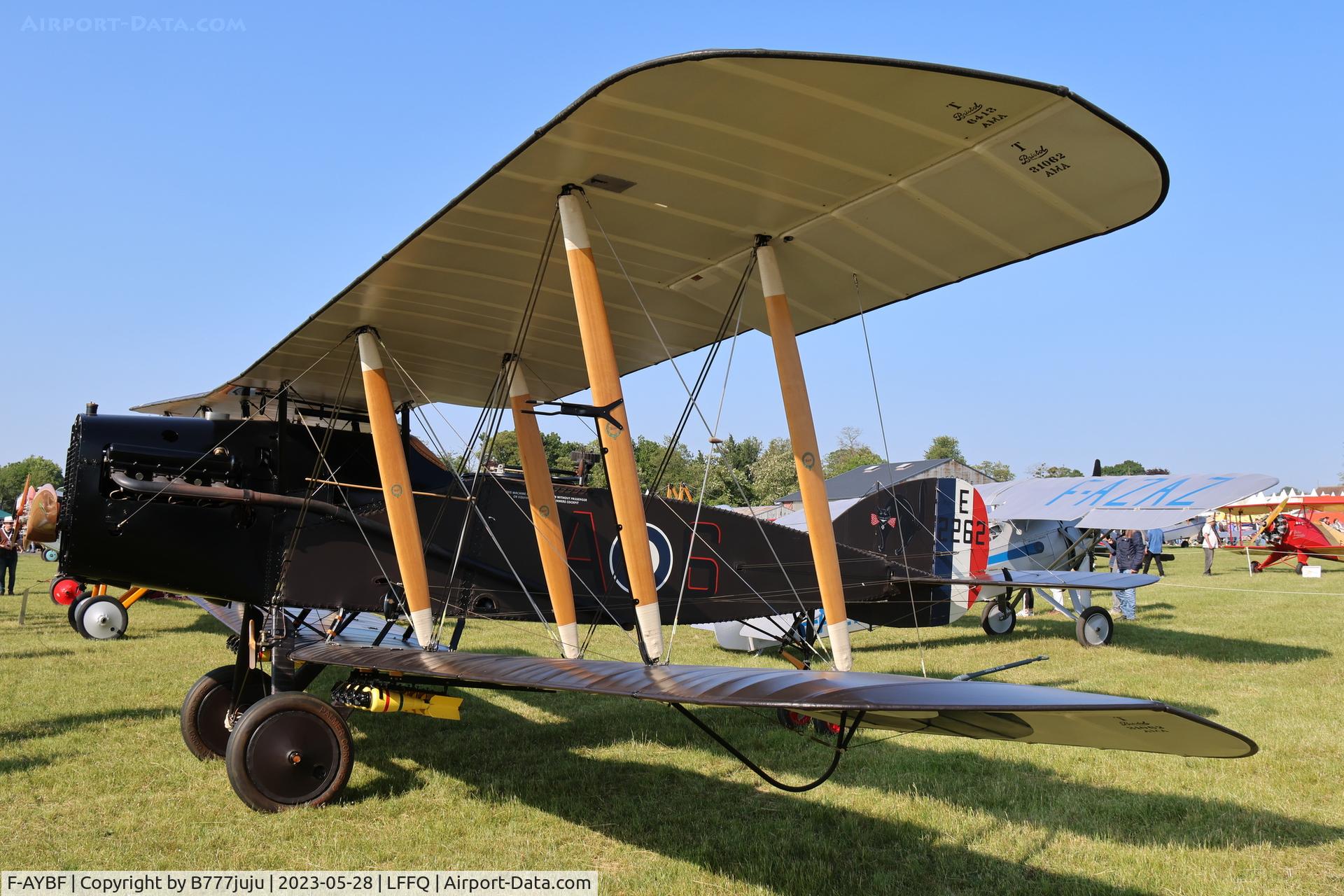 F-AYBF, Bristol F.2B Fighter C/N C794, Ferté Alais 2023