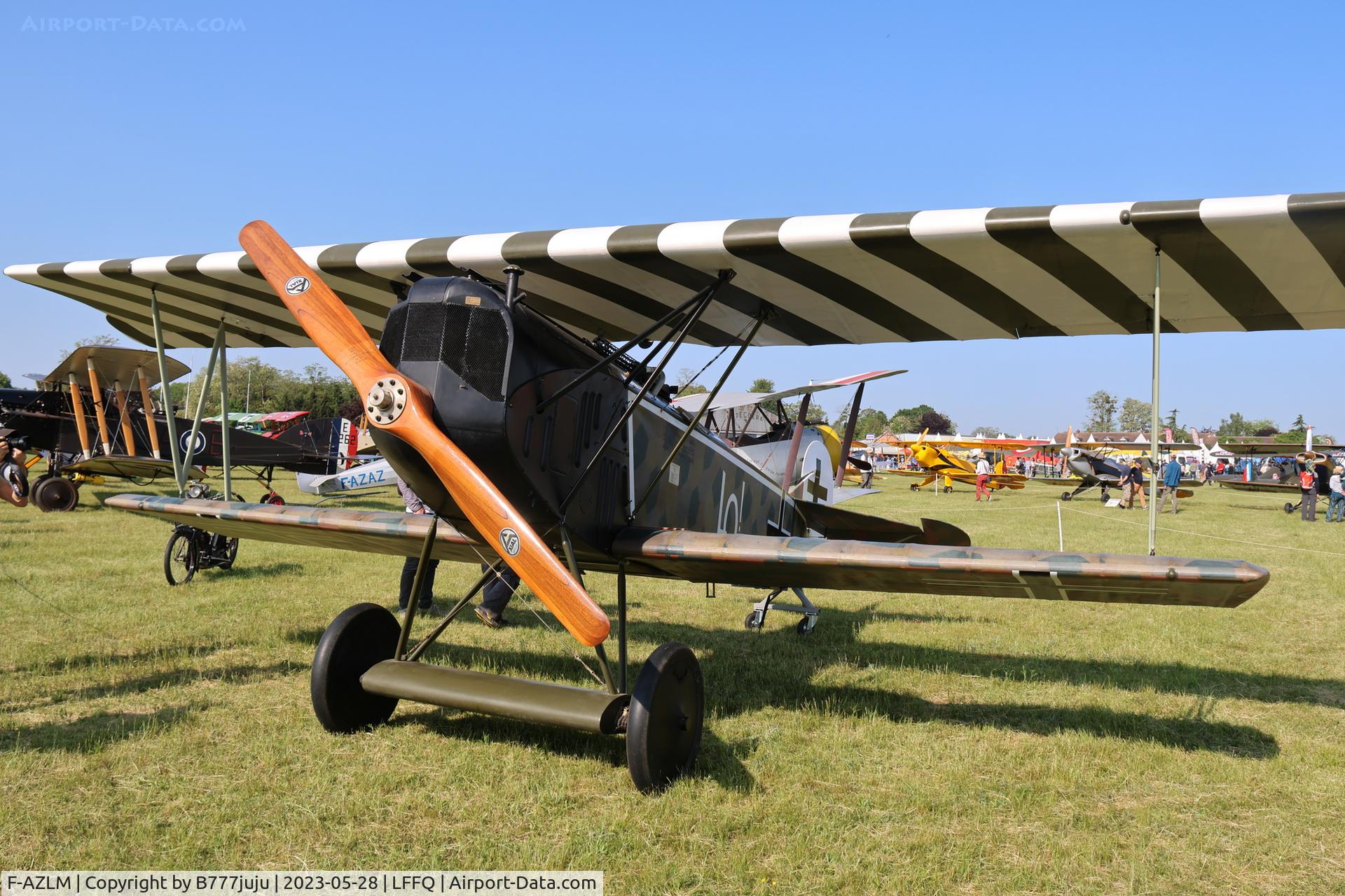 F-AZLM, 2007 Fokker D-VIIF Replica C/N 01MF, Ferté Alais 2023