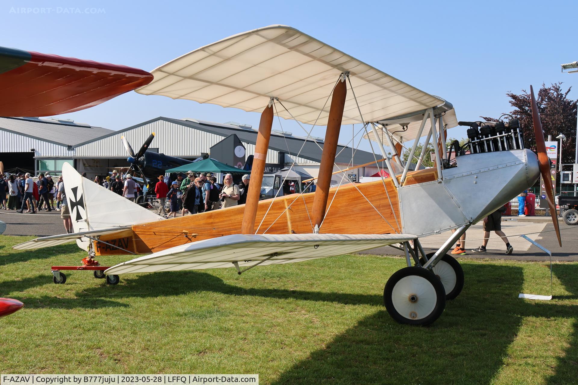 F-AZAV, LFG Roland C.II (Replica) C/N 005, Ferté Alais 2023