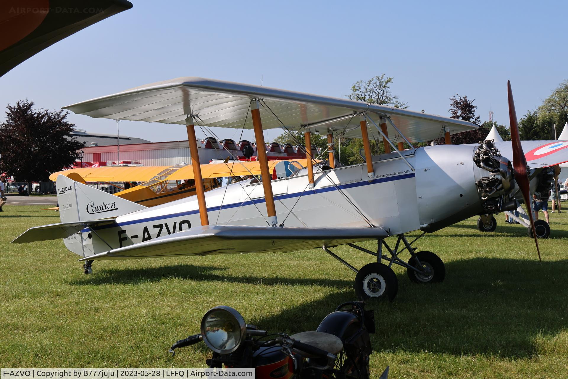 F-AZVO, 1932 Caudron C.270 Luciole C/N 6607/32, Ferté Alais 2023