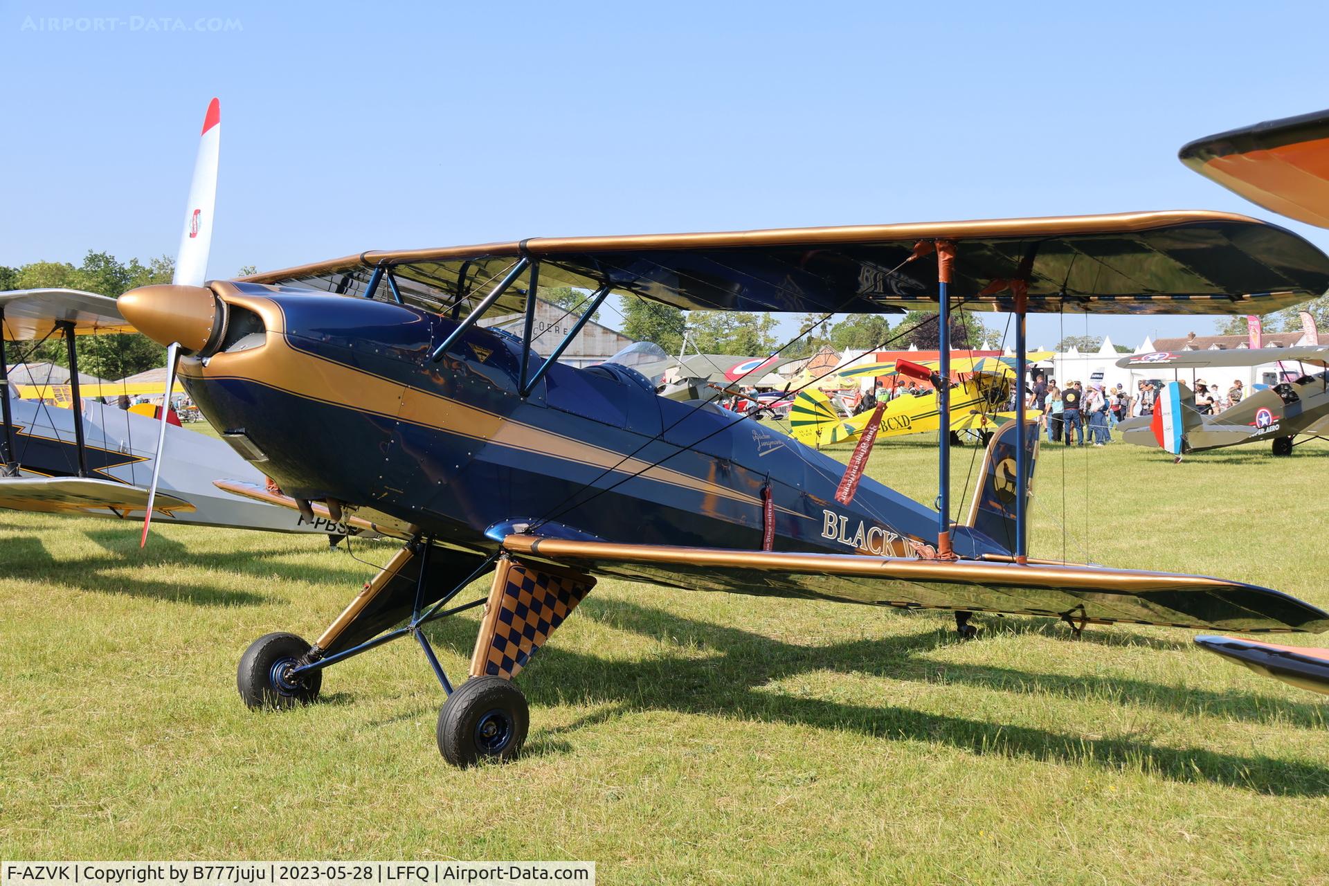 F-AZVK, 1935 Bucker Bu-131 Jungmann C/N 27, Ferté Alais 2023