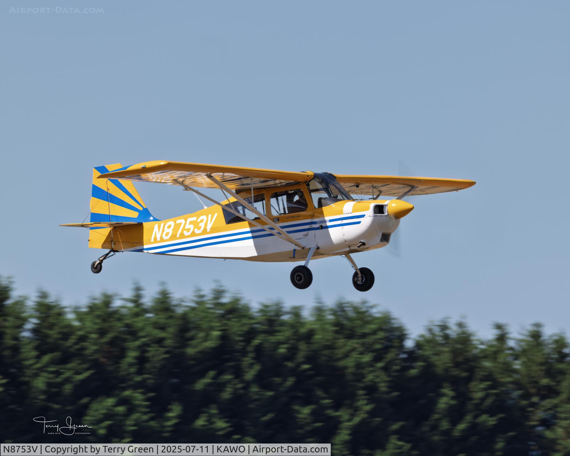N8753V, 1975 Bellanca 8KCAB Decathlon C/N 201-75, KAWO