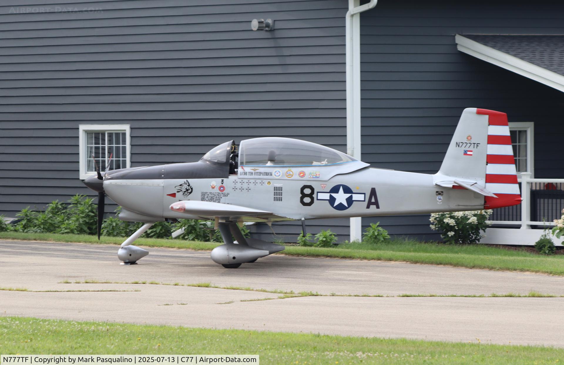 N777TF, 2011 Vans RV-8 C/N 82649, Vans RV-8A