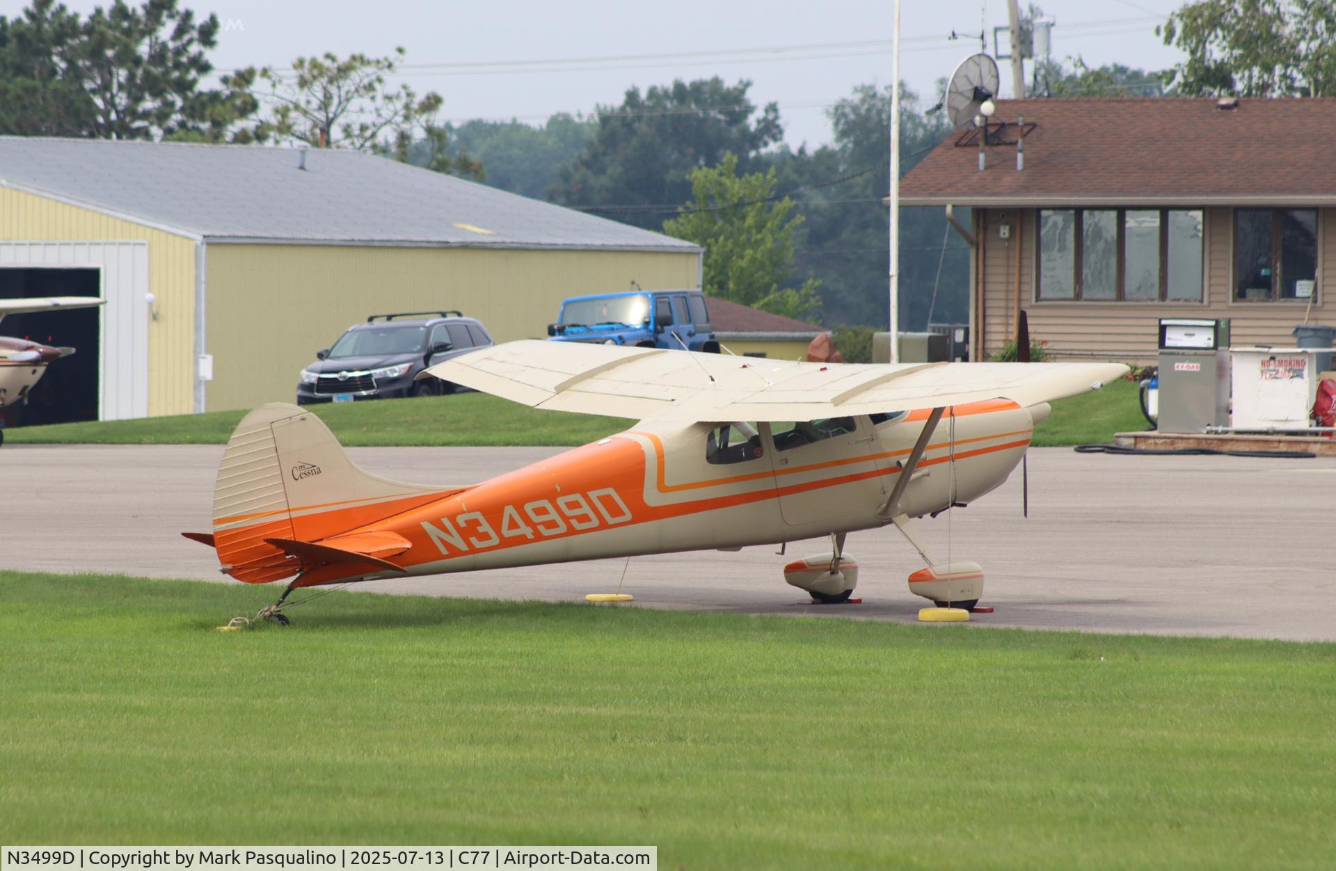 N3499D, 1955 Cessna 170B C/N 27042, Cessna 170B