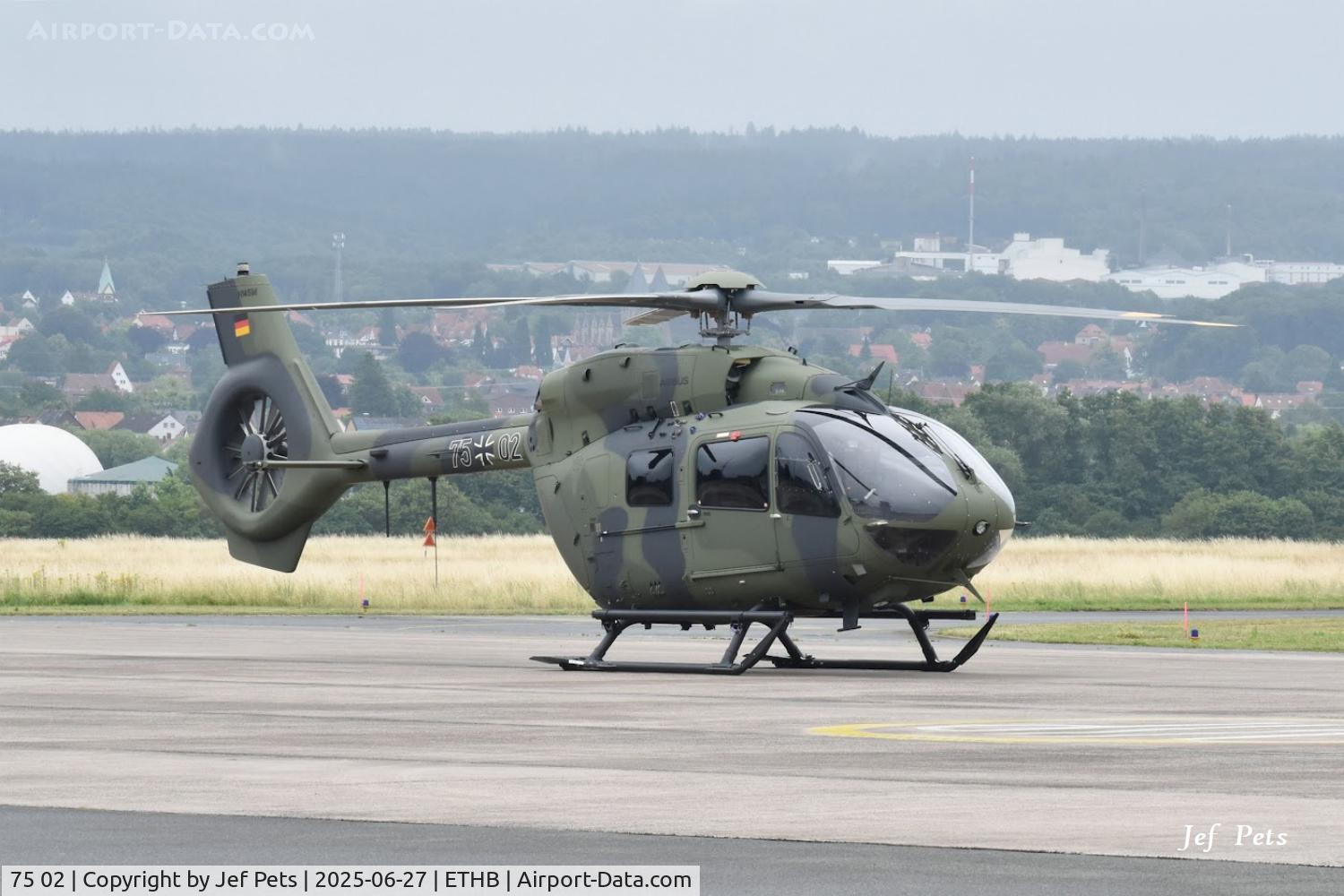 75 02, Airbus Helicopters H-145M C/N not found 7502, At Bückeburg.