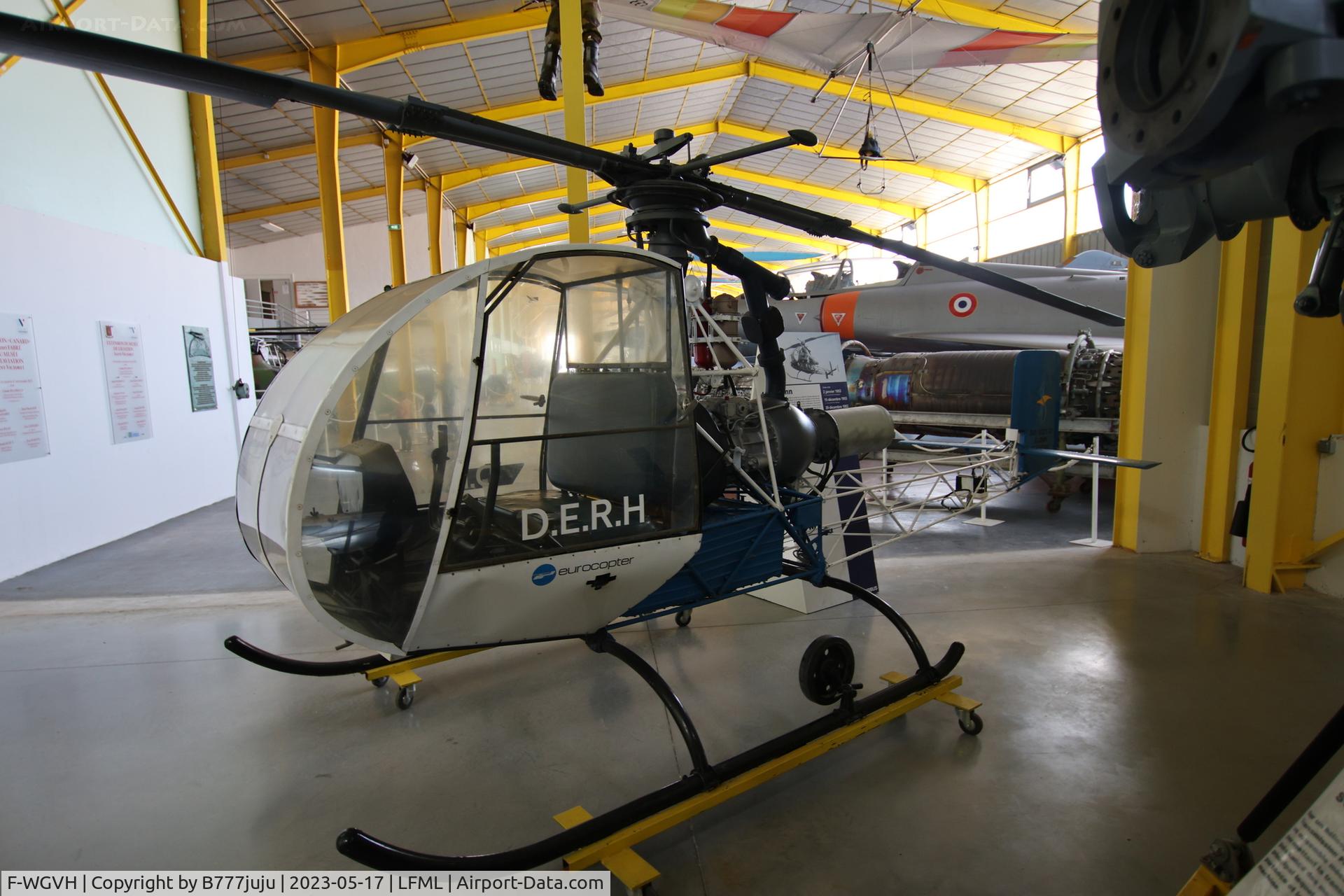 F-WGVH, Sud-Ouest SO.1221S Djinn C/N 001, at Saint-Victoret museum