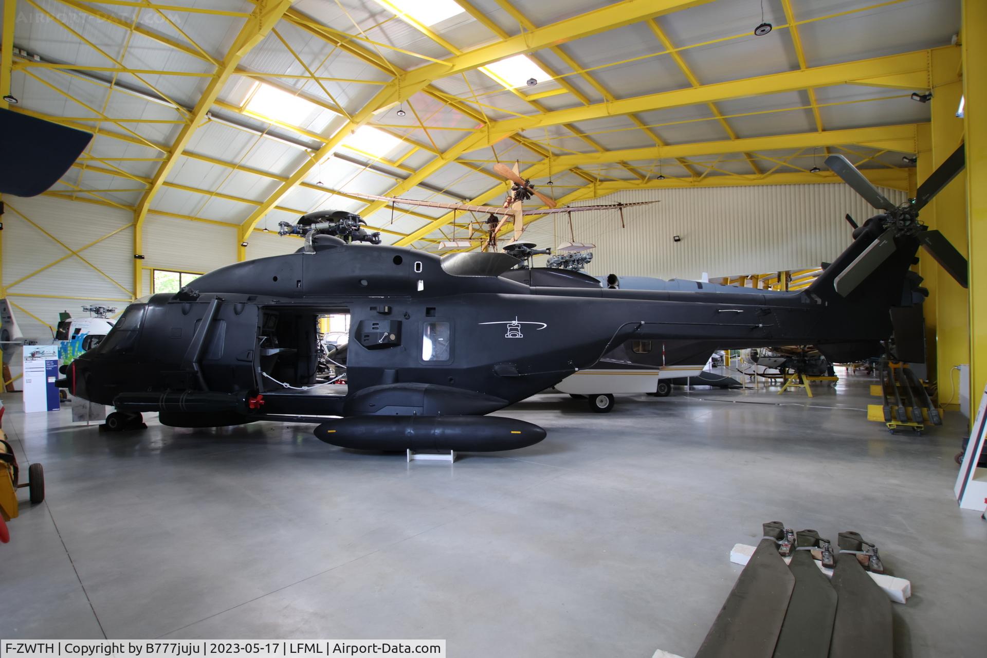 F-ZWTH, NHI NH-90 Caiman C/N PT1, at Saint-Victoret museum