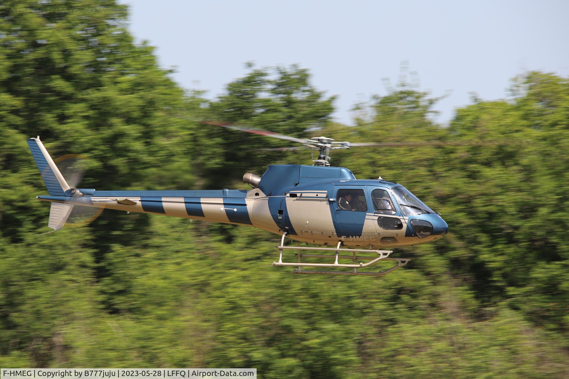 F-HMEG, Aerospatiale AS-350B-2 Ecureuil C/N 7414, Ferté Alais 2023