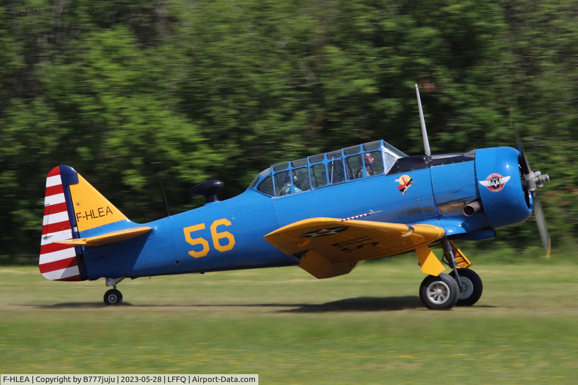 F-HLEA, North American T-6G Texan C/N 168-160, Ferté Alais 2023