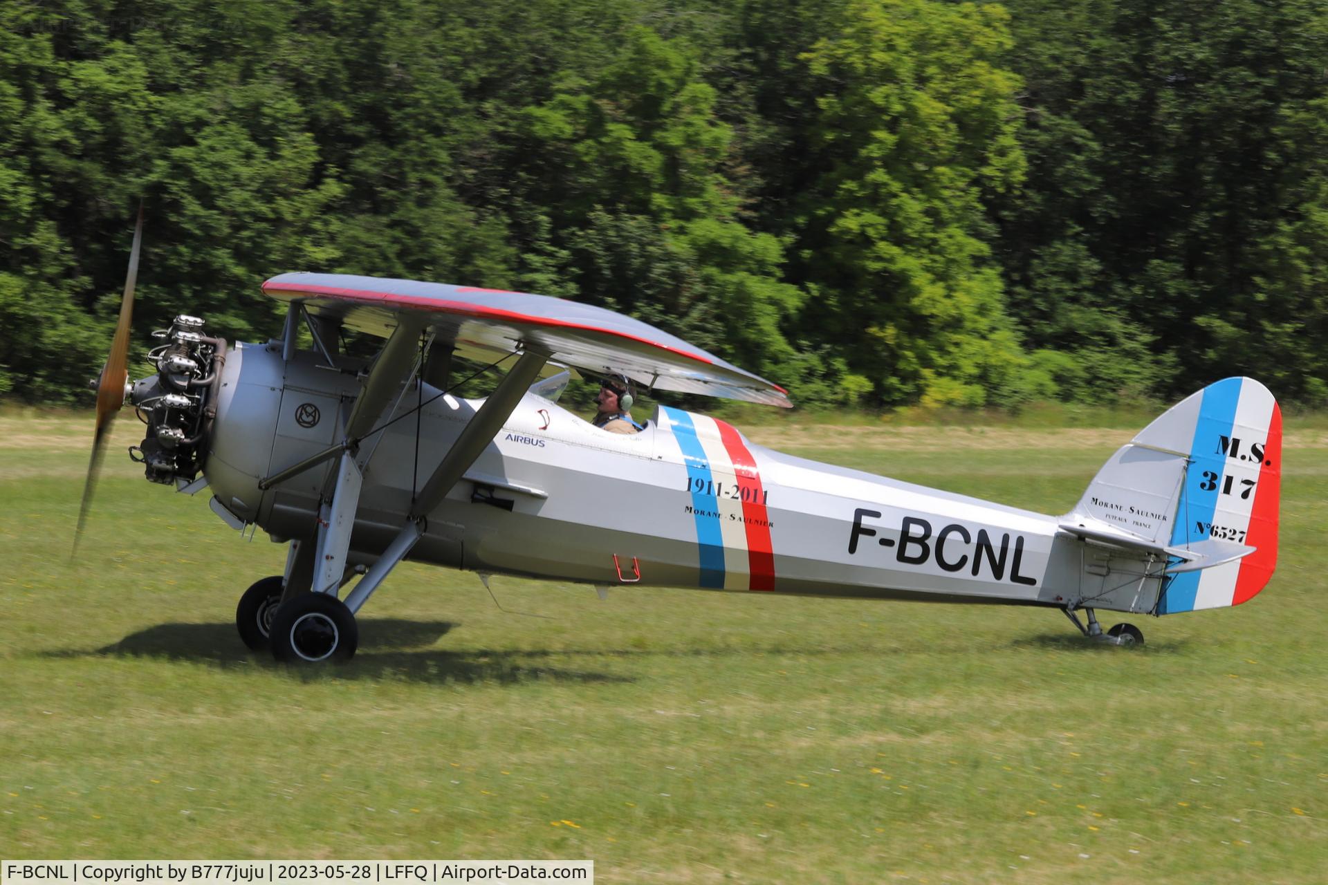 F-BCNL, Morane-Saulnier MS.317 C/N 6527, Ferté Alais 2023