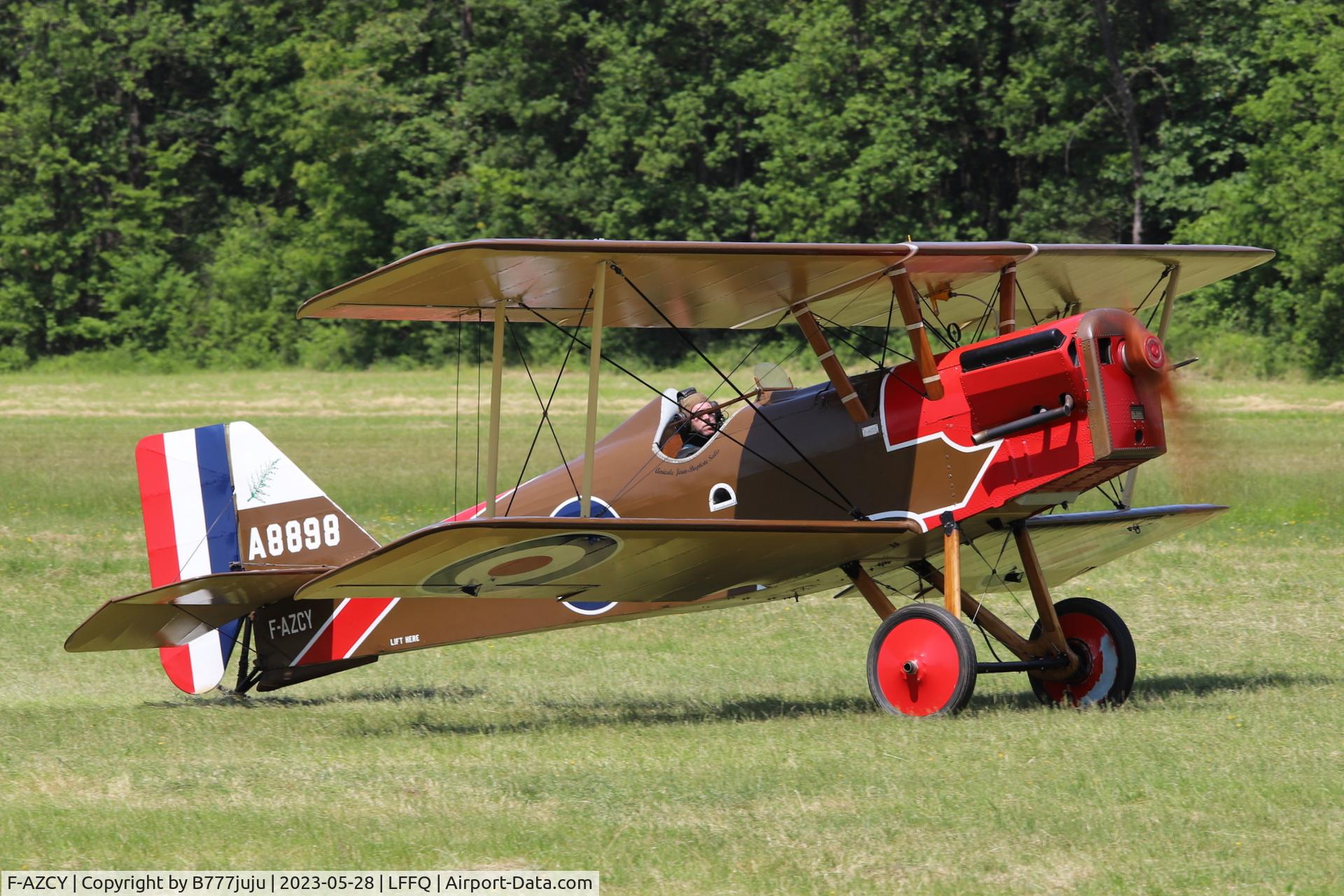 F-AZCY, Royal Aircraft Factory SE-5A Replica C/N 03, Ferté Alais 2023