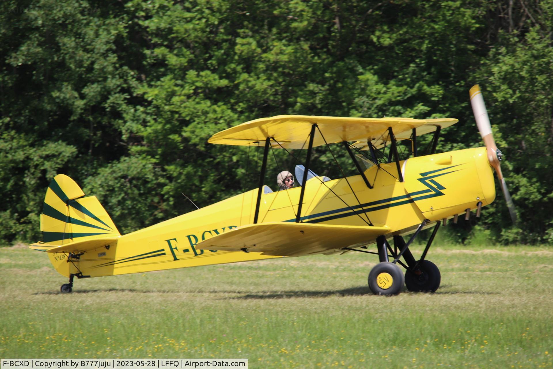 F-BCXD, 1946 Stampe and Vertongen SV-4A C/N 438, Ferté Alais 2023