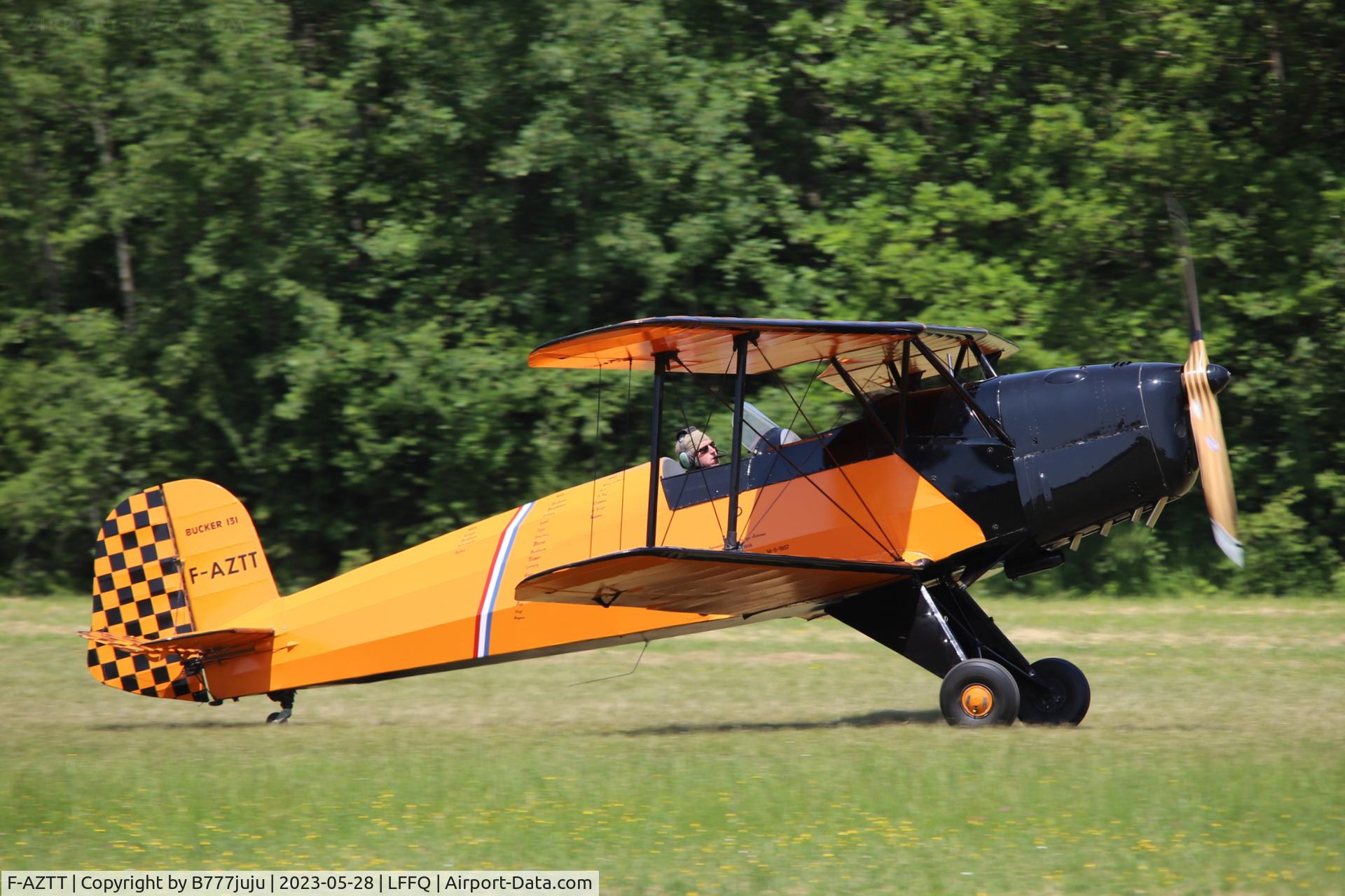 F-AZTT, CASA 1-131E Jungmann C/N 2241, Ferté Alais 2023