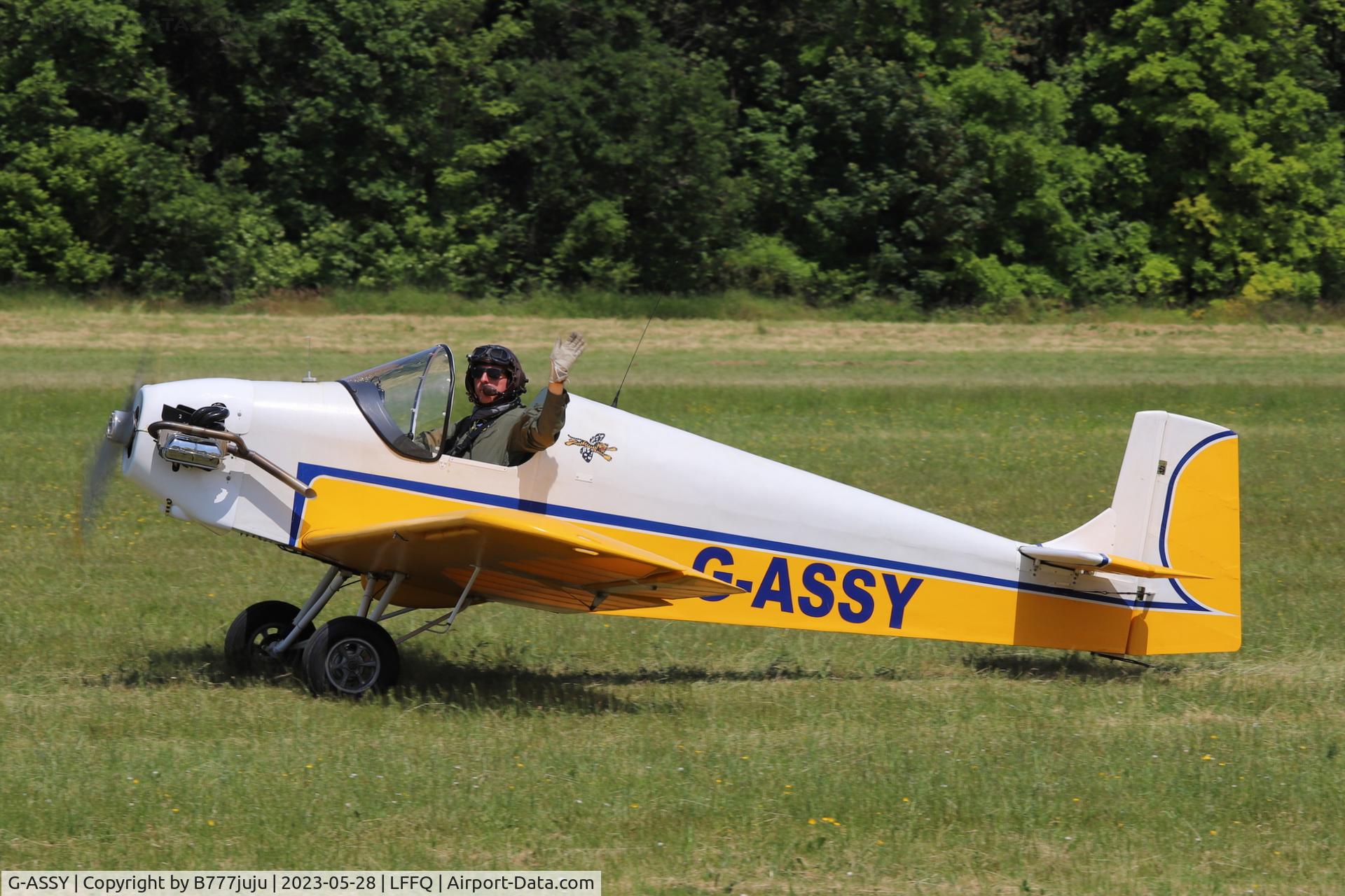 G-ASSY, 1968 Druine D.31 Turbulent Replica C/N PFA 586, Ferté Alais 2023