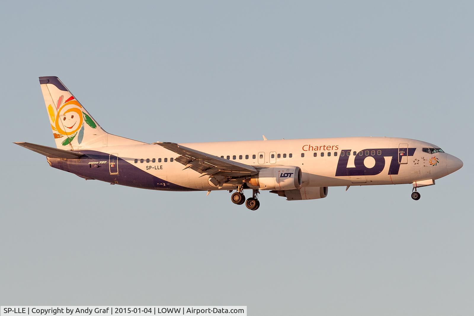 SP-LLE, 1996 Boeing 737-45D C/N 27914, LOT Chaters 737-400