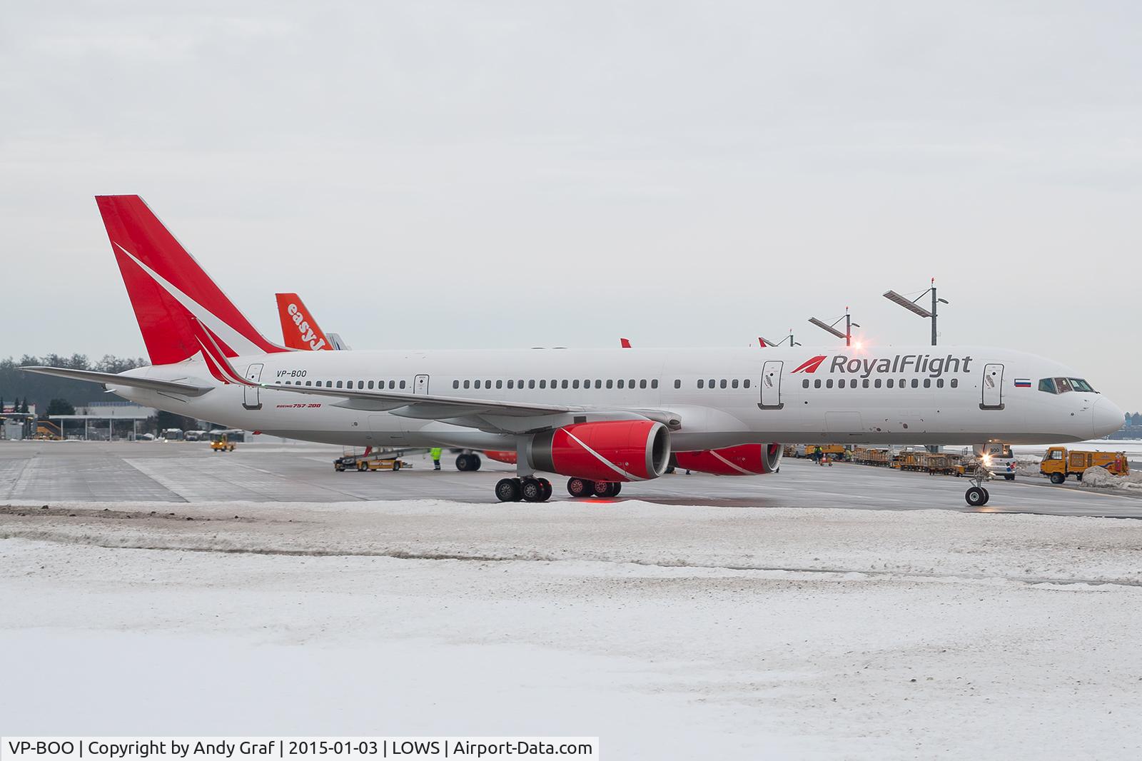 VP-BOO, 1999 Boeing 757-204 C/N 28834, Royaljet 757-200
