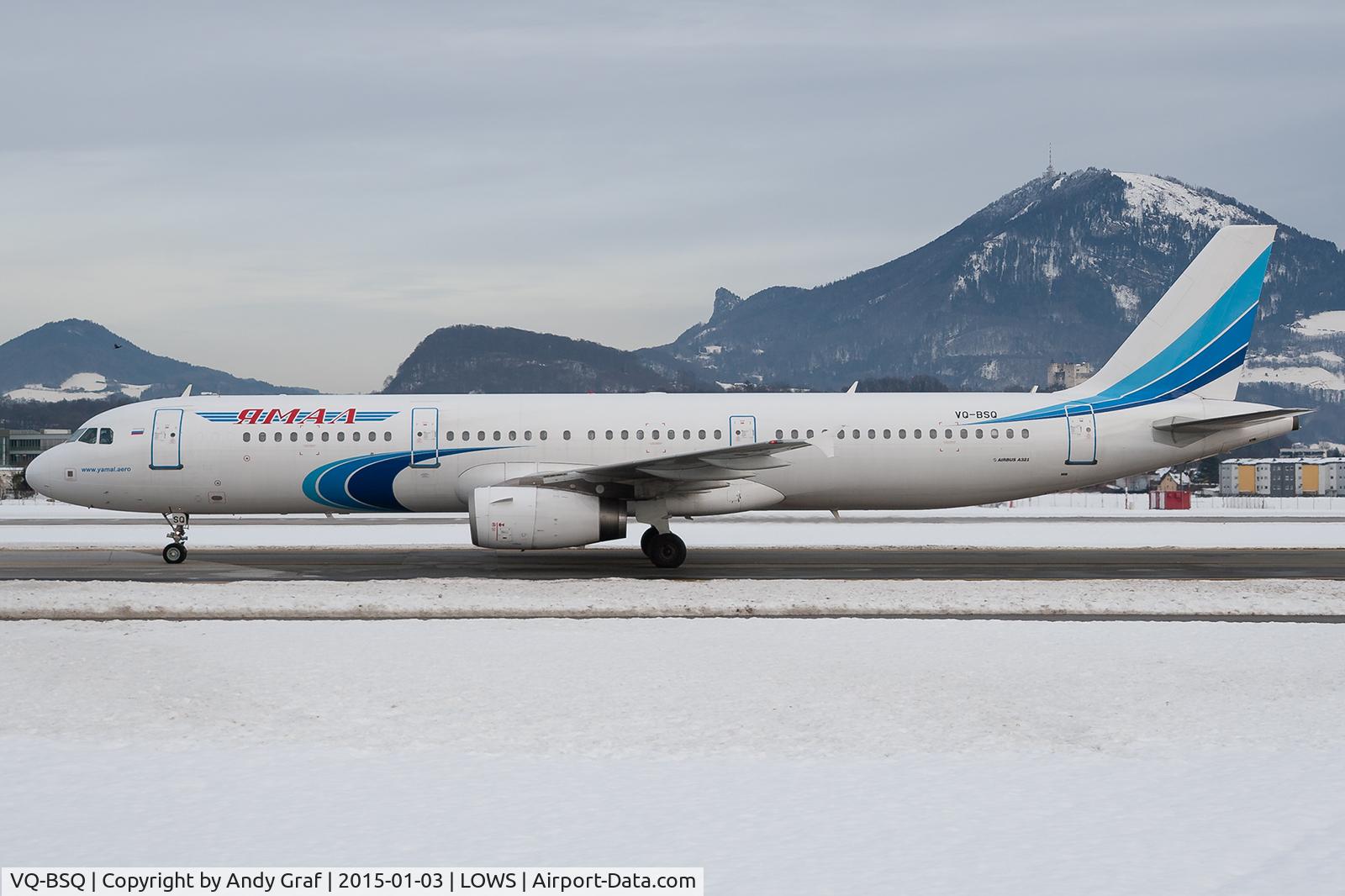 VQ-BSQ, 2003 Airbus A321-231 C/N 1956, Yamal A321