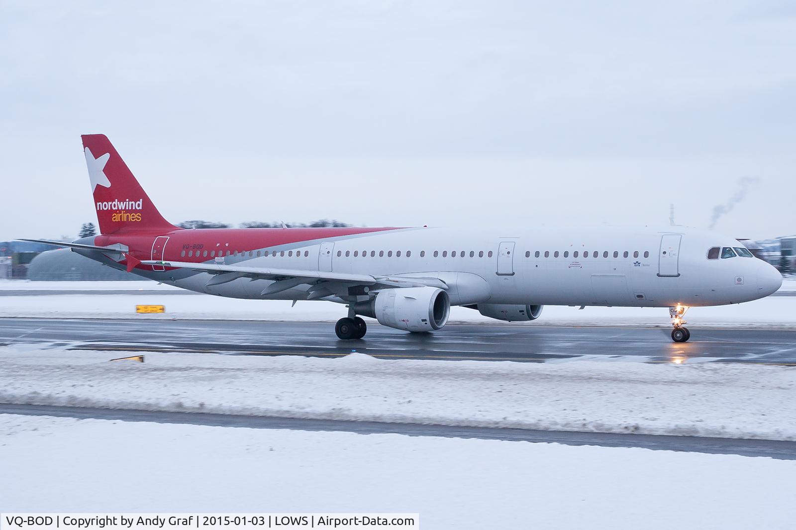 VQ-BOD, 2000 Airbus A321-211 C/N 1233, Nordwind A321