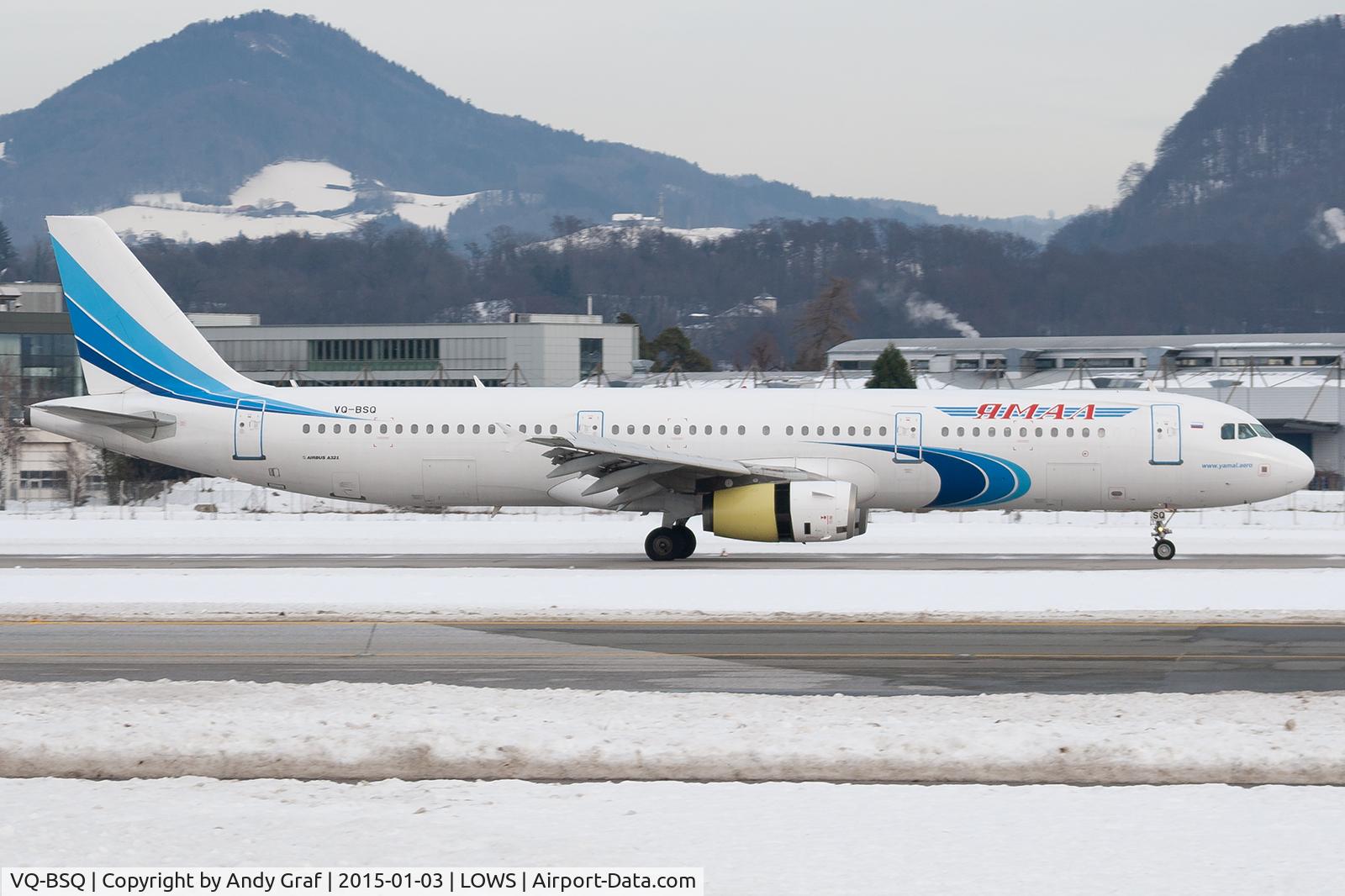 VQ-BSQ, 2003 Airbus A321-231 C/N 1956, Yamal A321