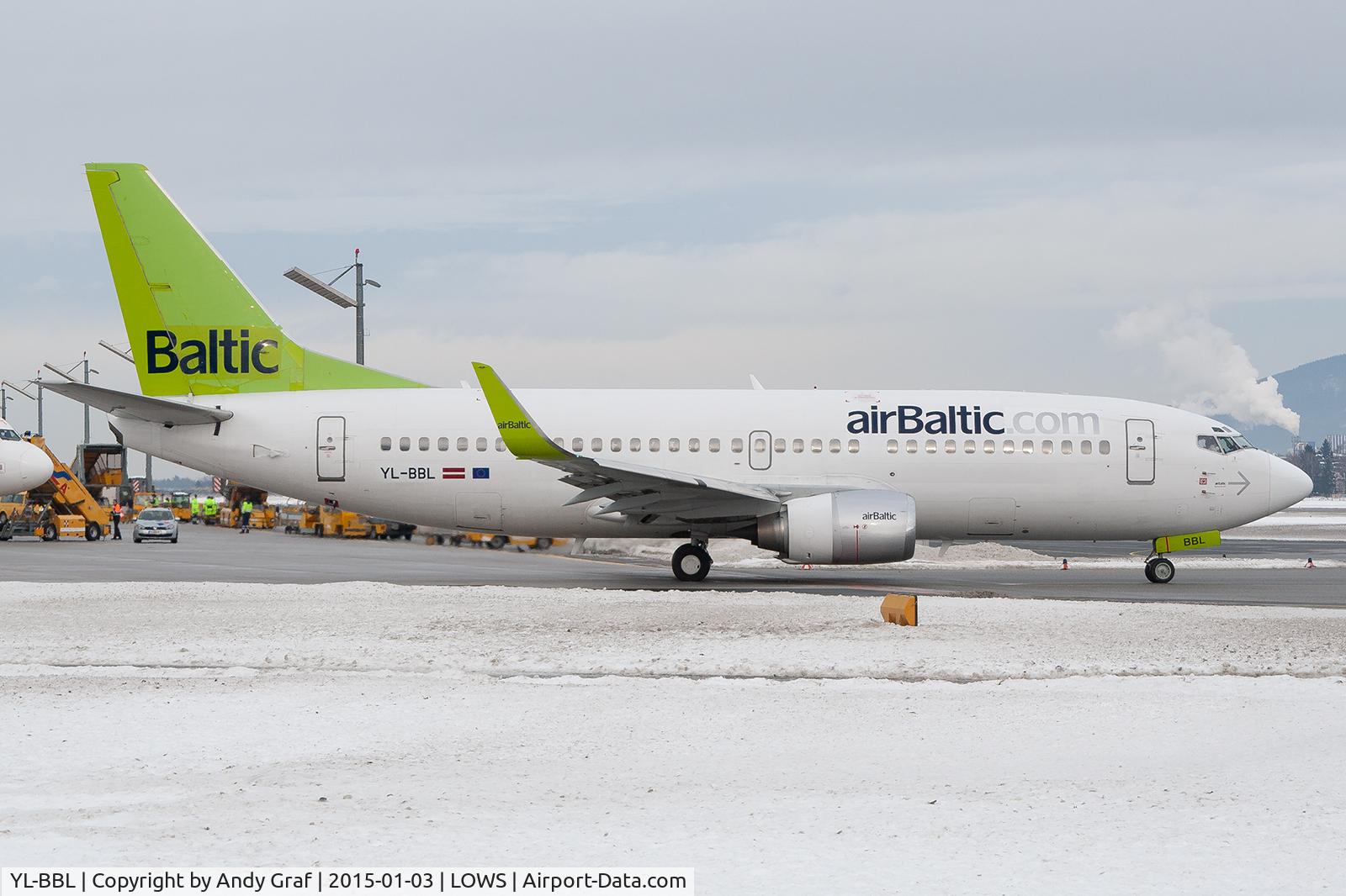 YL-BBL, 1998 Boeing 737-33V C/N 29334, Air Baltic 737-300