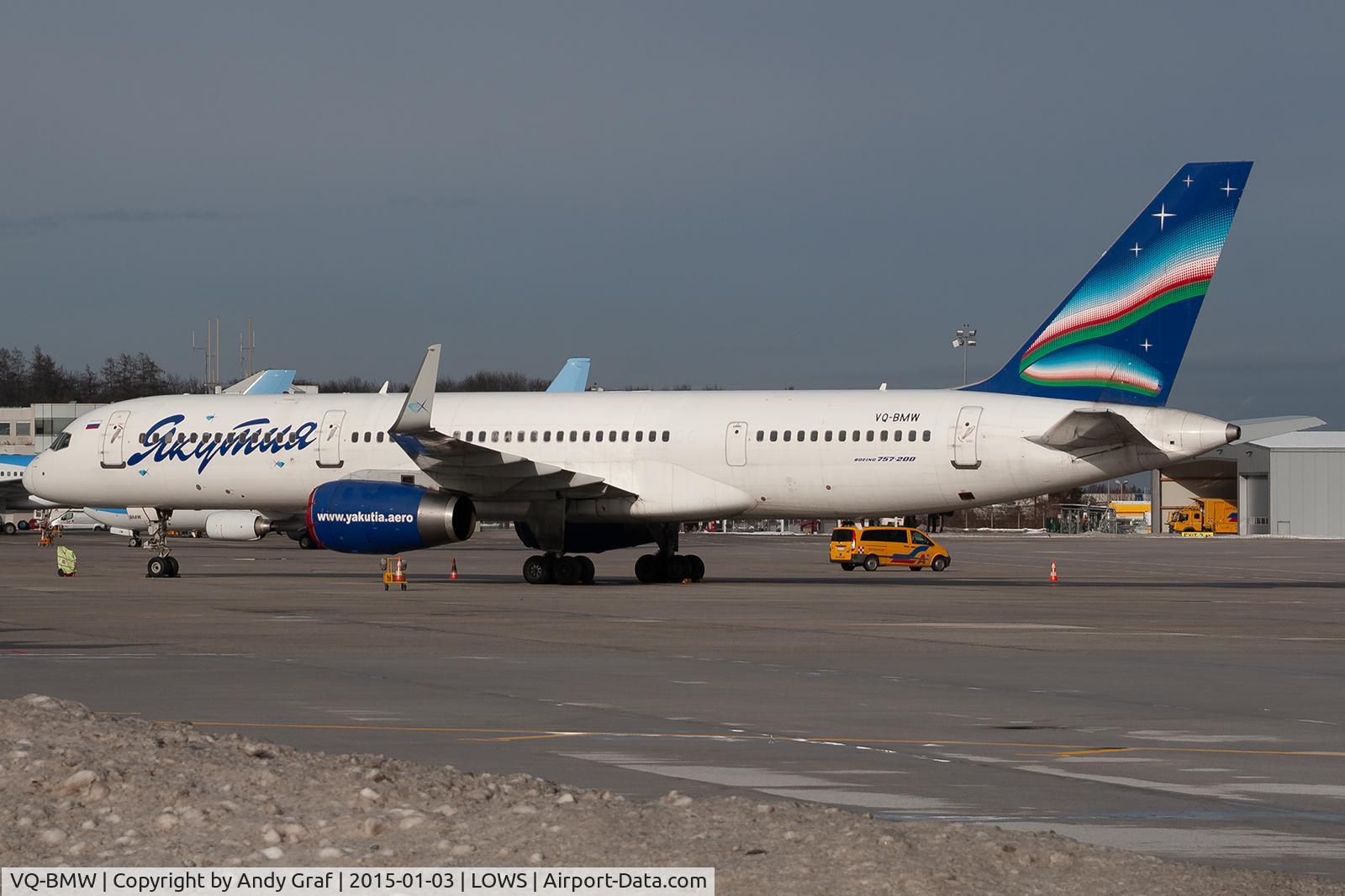 VQ-BMW, 1998 Boeing 757-23N C/N 29330, Yakutia 757-200