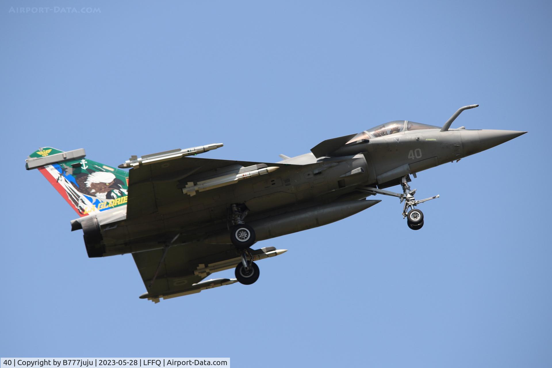 40, 2014 Dassault Rafale M C/N 40, Ferté Alais 2023