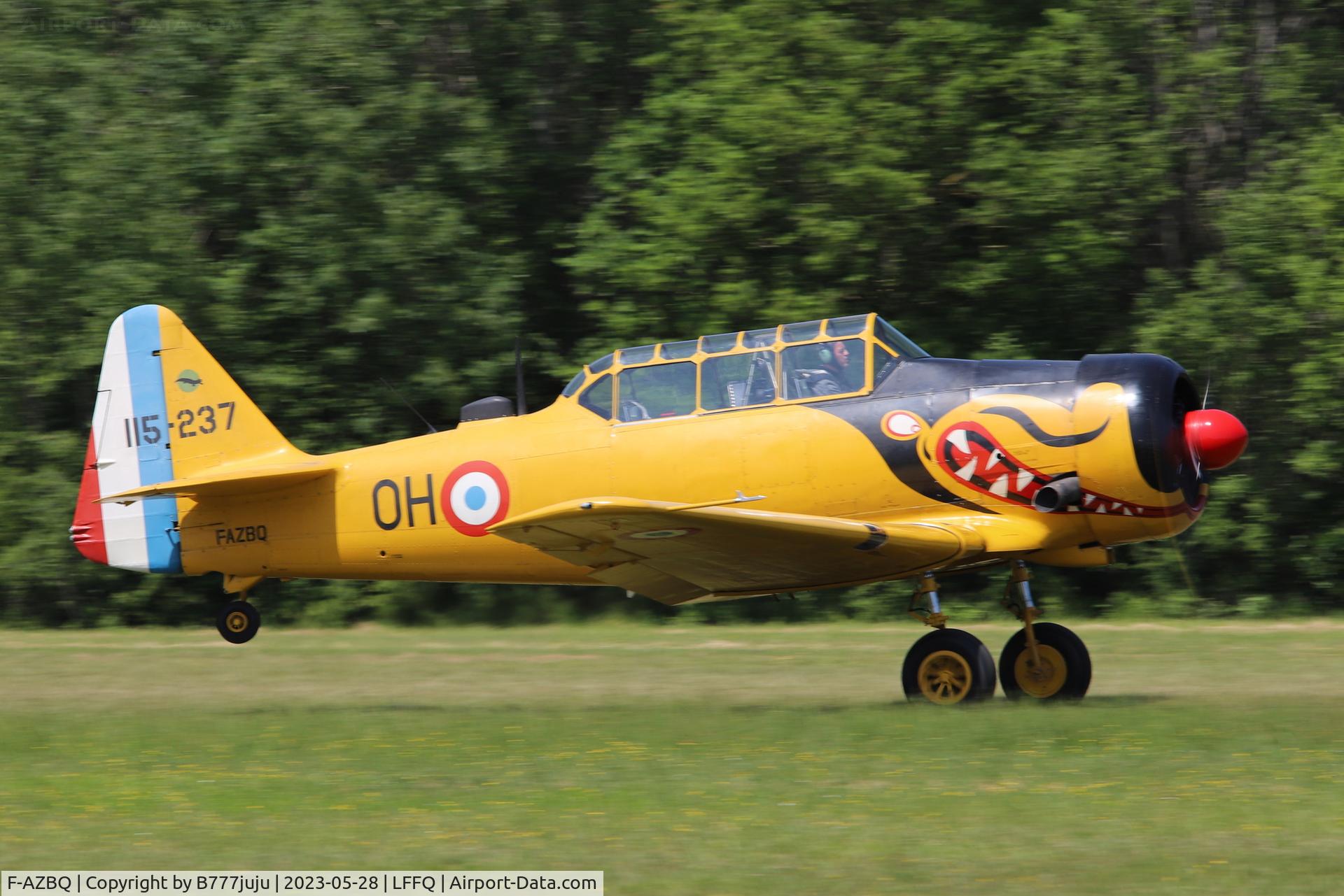 F-AZBQ, North American T-6G Texan C/N 182-535, Ferté Alais 2023