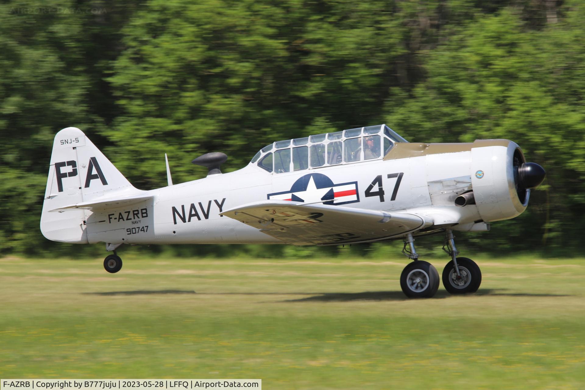 F-AZRB, North American SNJ-5 Texan Texan C/N 88-17955, Ferté Alais 2023