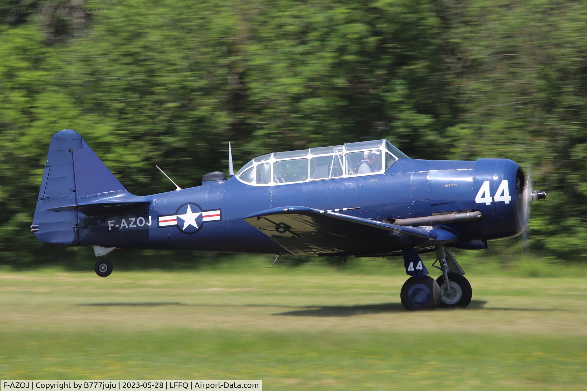 F-AZOJ, 1951 Canadian Car & Foundry Harvard Mk.IVM C/N CCF4-384, Ferté Alais 2023