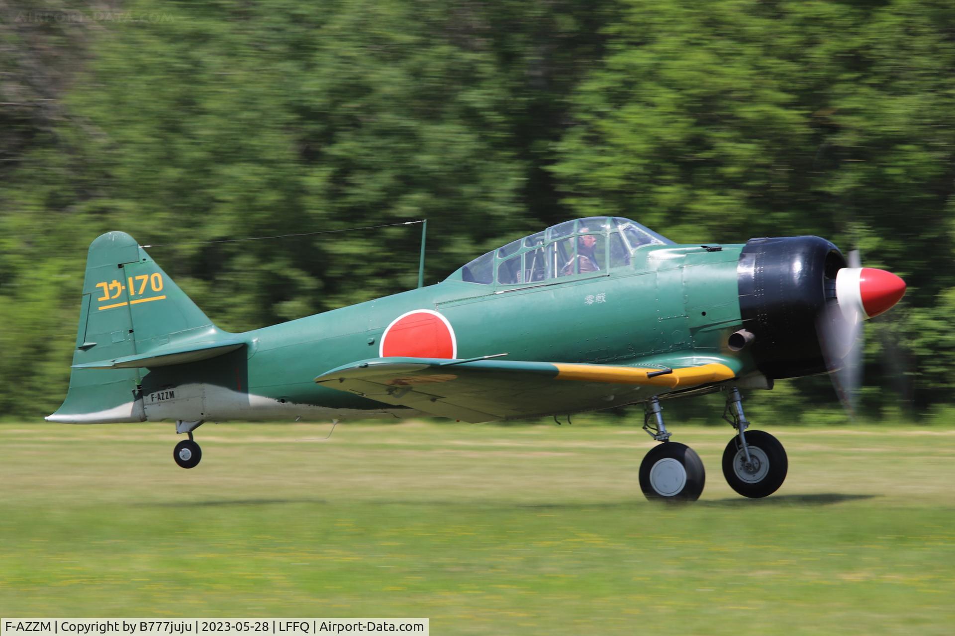 F-AZZM, 2000 North American AT-6B Texan C/N SA-32, Ferté Alais 2023