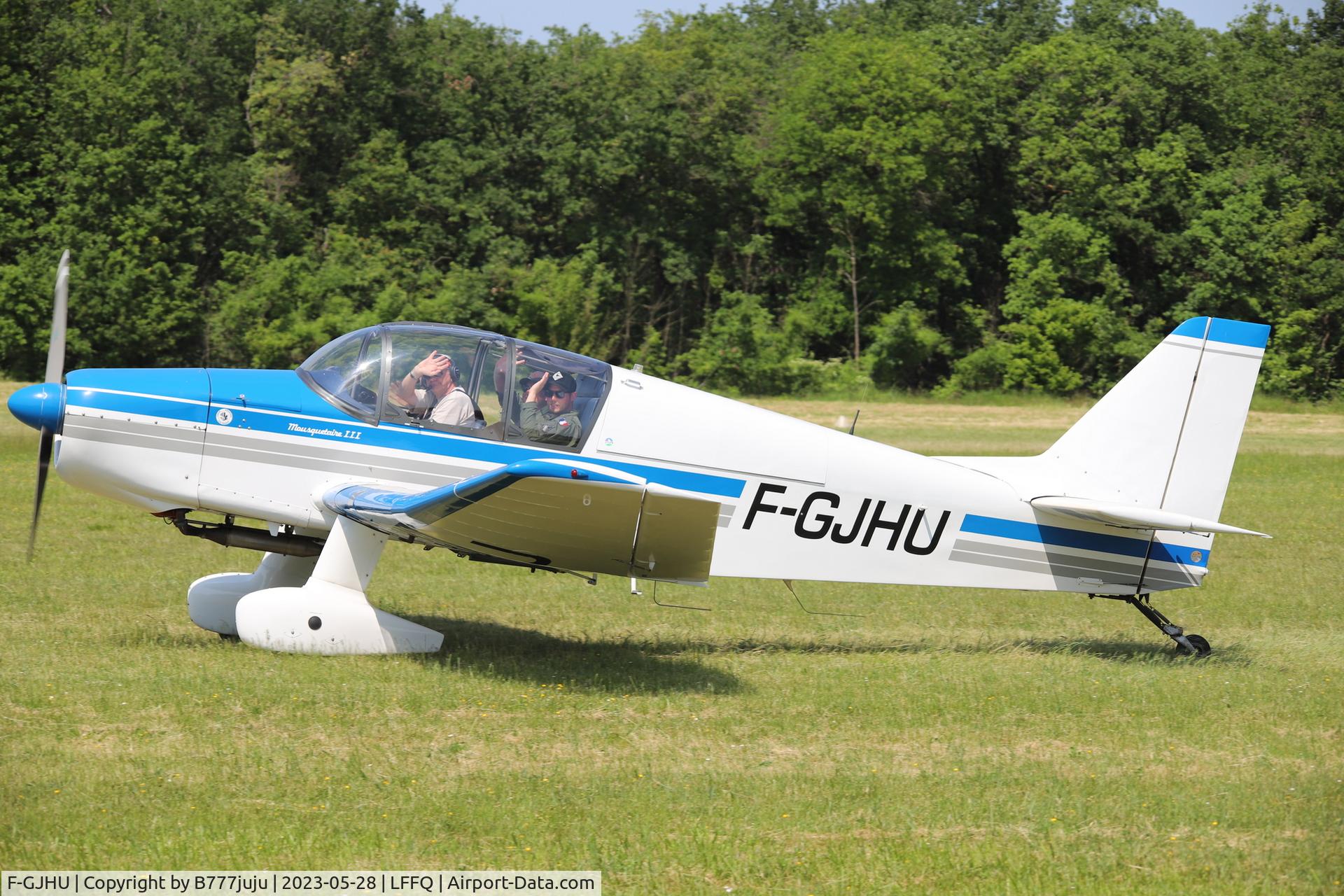 F-GJHU, 1965 SAN Jodel D-140C Mousquetaire III C/N 153, Ferté Alais 2023