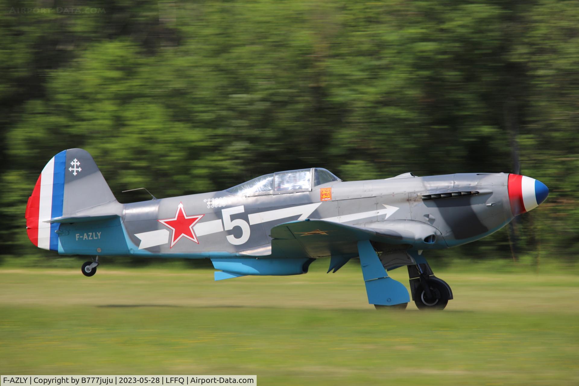 F-AZLY, Yakovlev Yak-3U C/N 172890, Ferté Alais 2023