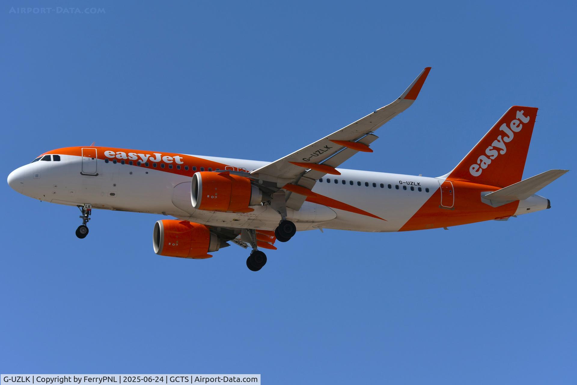 G-UZLK, 2020 Airbus A320-251N C/N 9504, Easyjet A320N