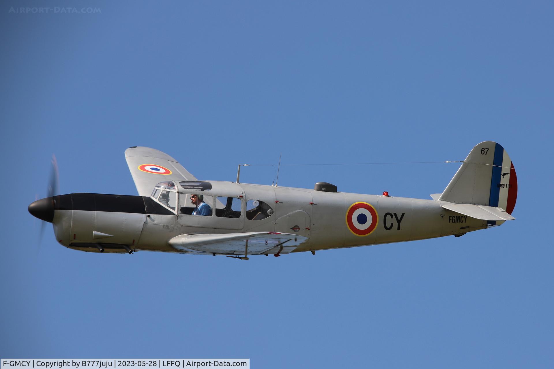 F-GMCY, 1947 Nord (Messerschmitt) N-1101 Noralpha C/N 67, Ferté Alais 2023