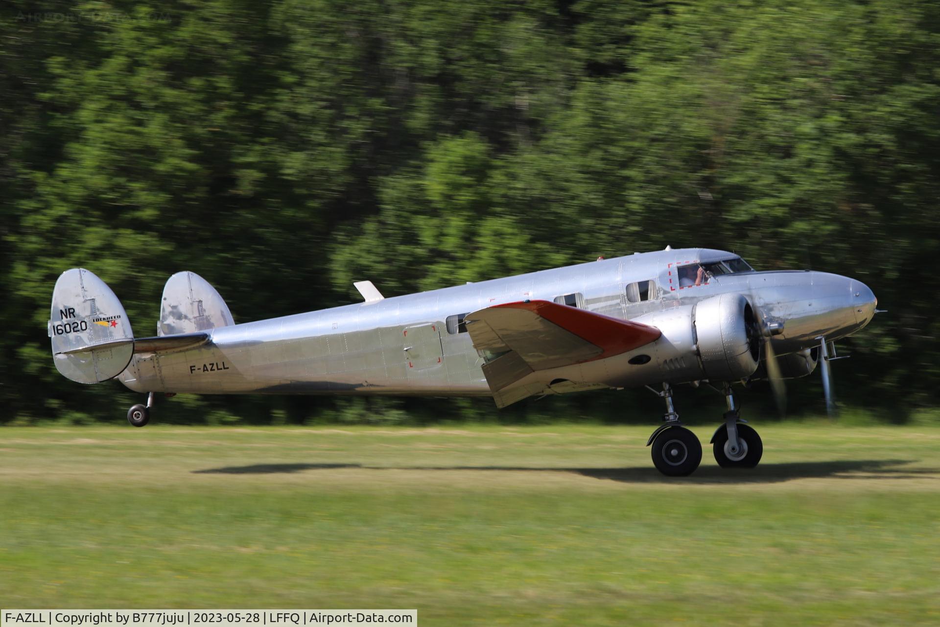 F-AZLL, 1941 Lockheed 12A Electra Junior C/N 1287, Ferté Alais 2023
