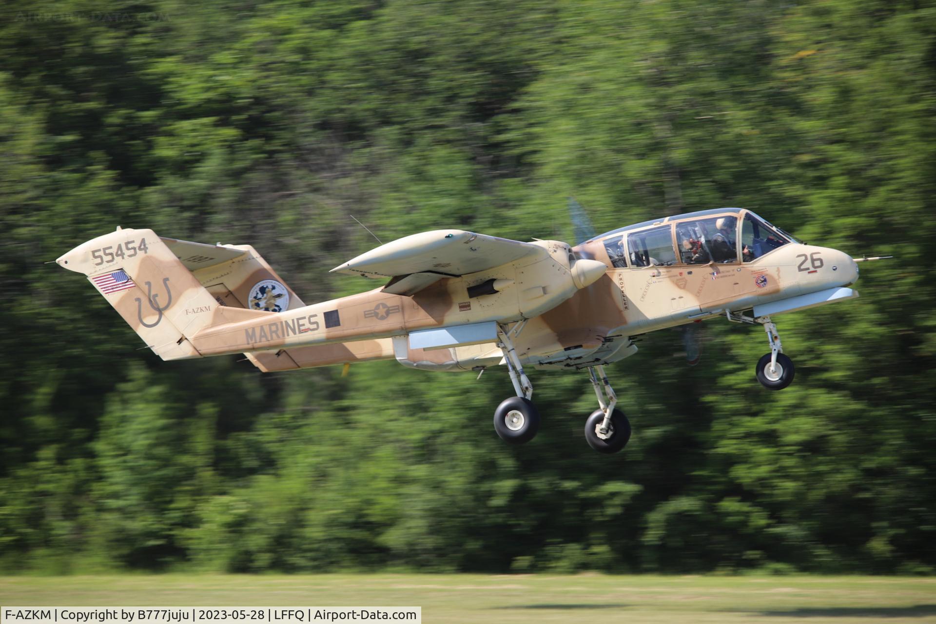 F-AZKM, 1971 North American OV-10B Bronco C/N 338-9 (305-65), Ferté Alais 2023