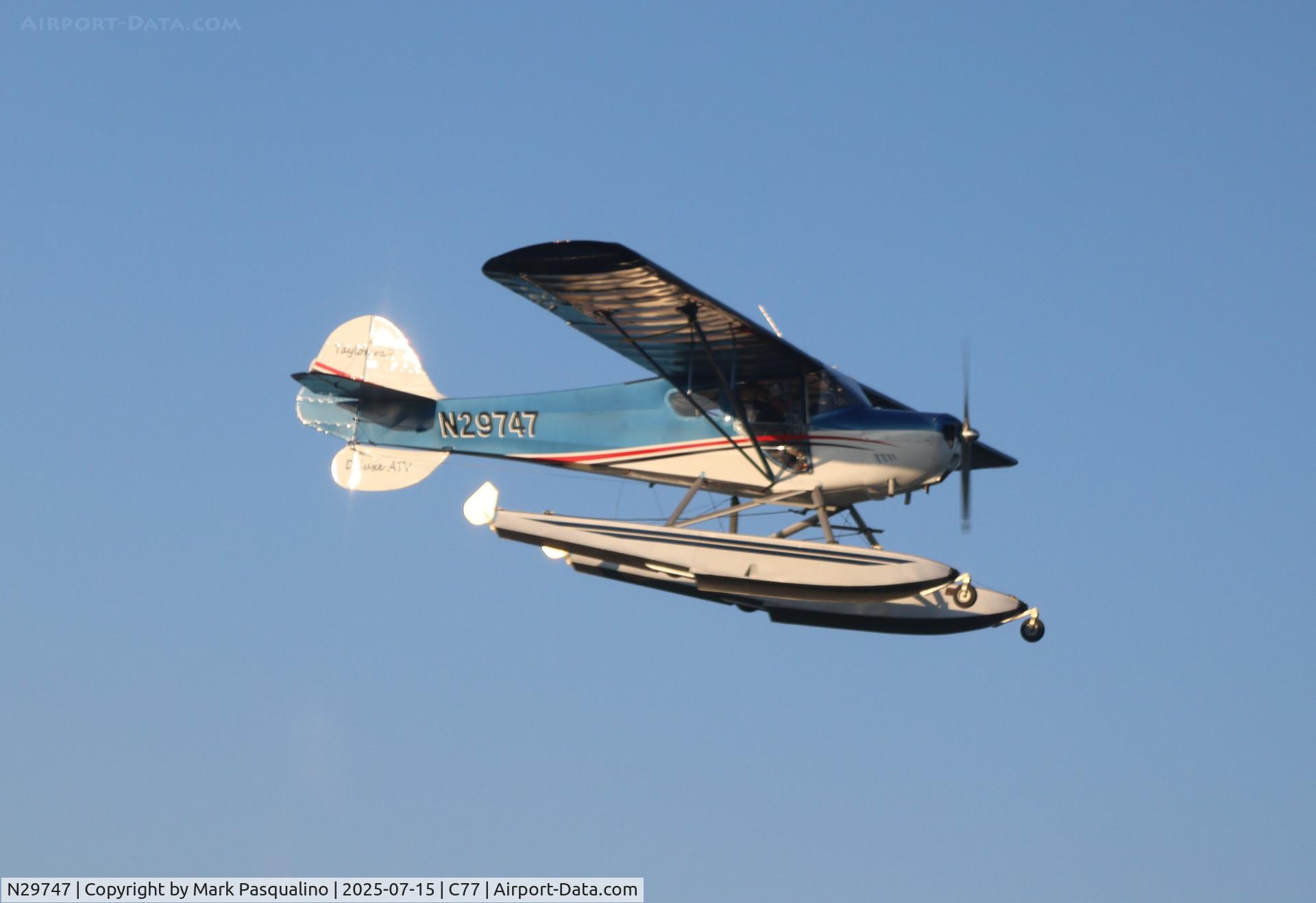N29747, 1941 Taylorcraft BC12-65 C/N 2594, Taylorcraft BC12-65