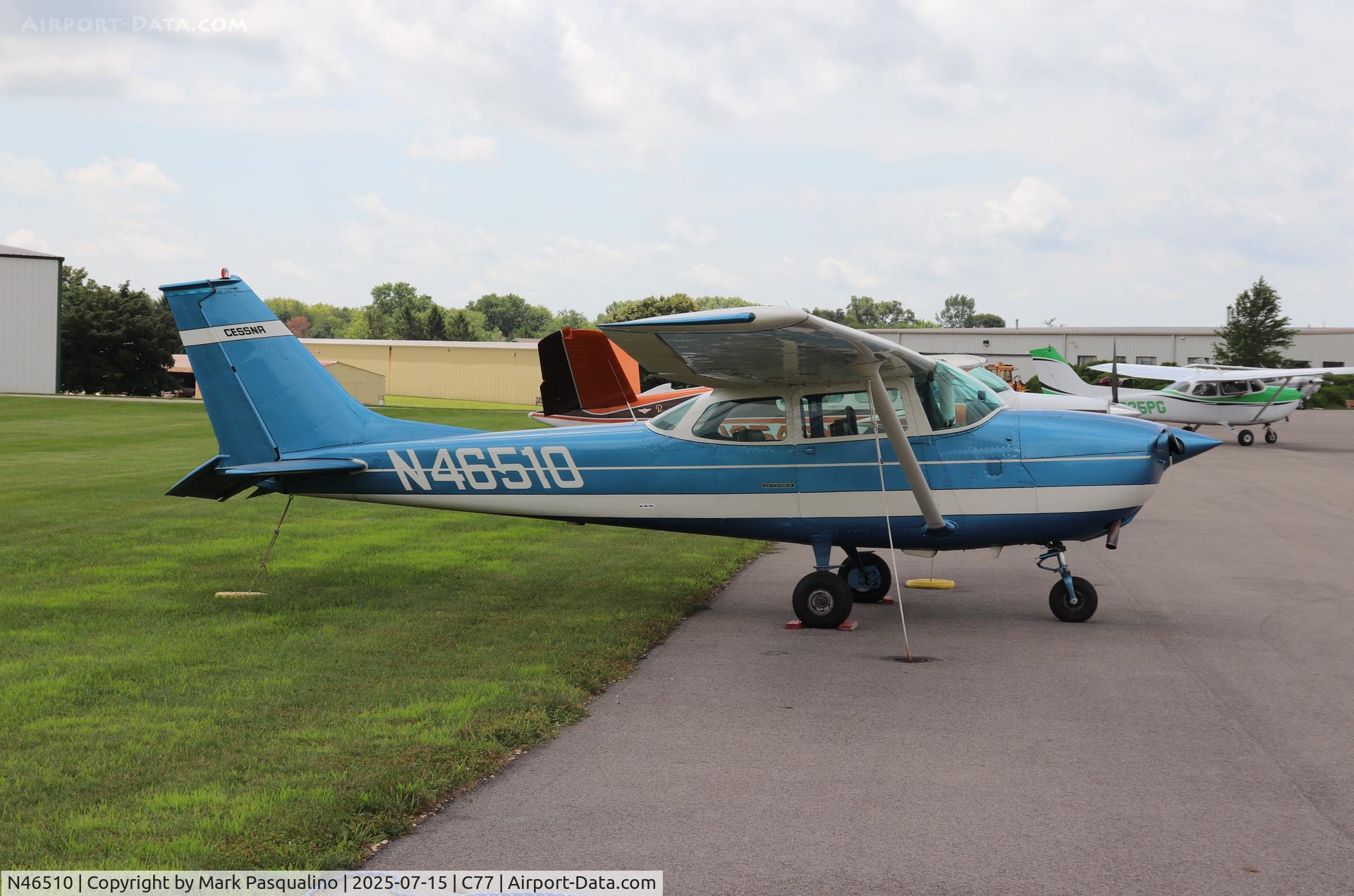 N46510, 1968 Cessna 172K Skyhawk C/N 17257314, Cessna 172K