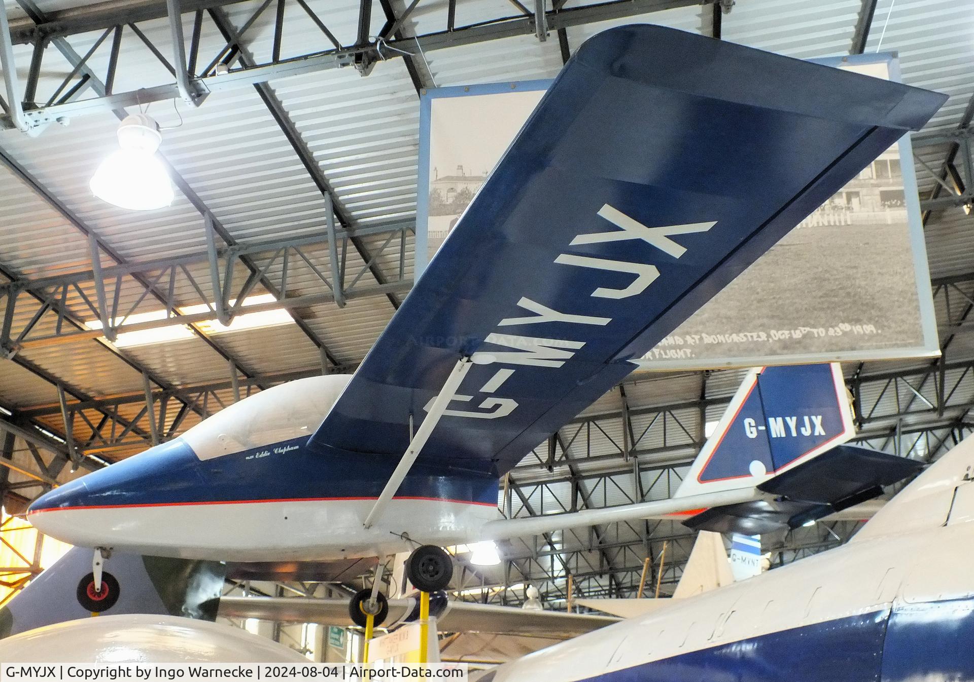 G-MYJX, 1993 Whittaker MW-8 C/N PFA 243-12345, Whittaker M.W.8 at the Aeroventure South Yorkshire Aircraft Museum, Doncaster