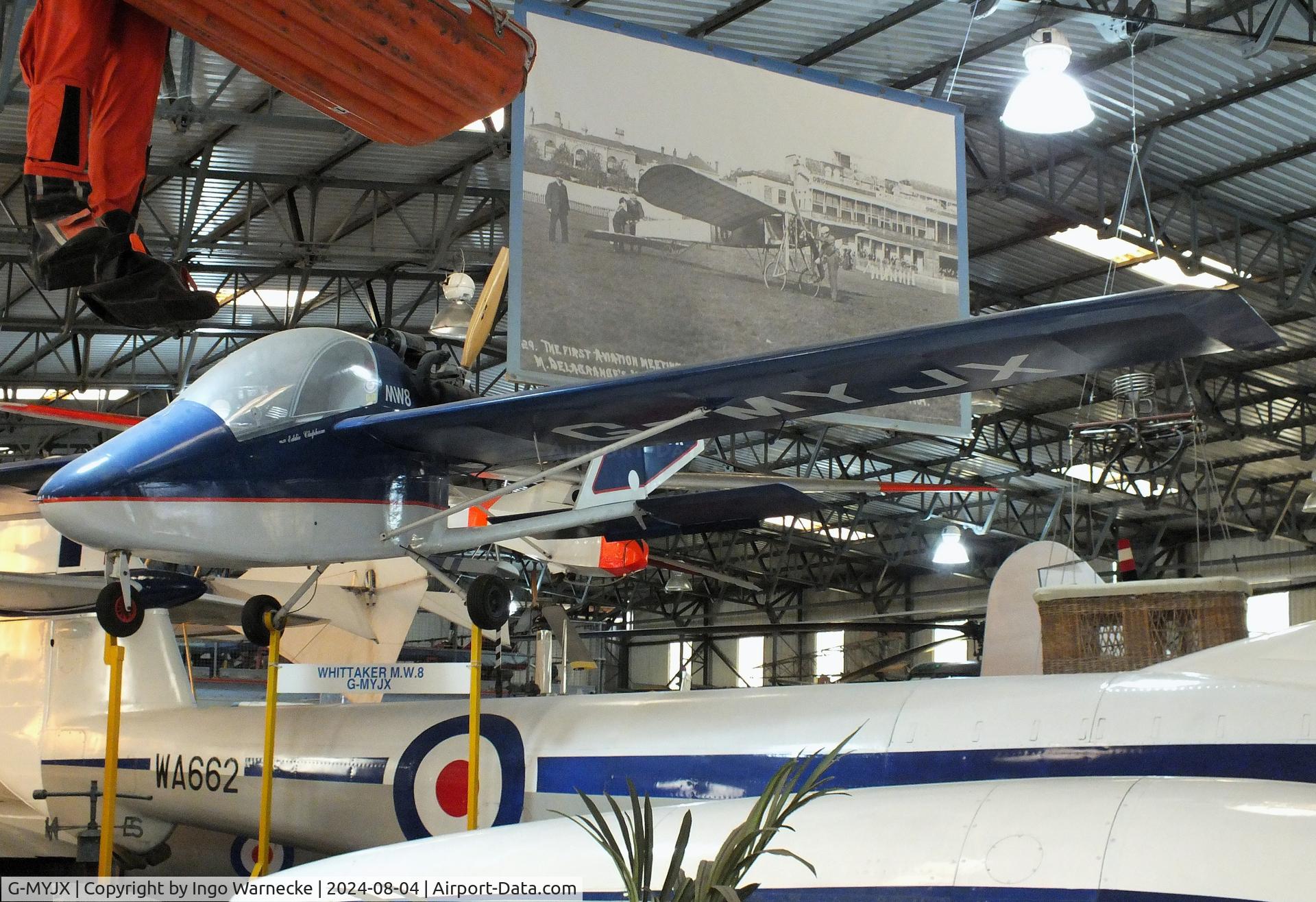 G-MYJX, 1993 Whittaker MW-8 C/N PFA 243-12345, Whittaker M.W.8 at the Aeroventure South Yorkshire Aircraft Museum, Doncaster