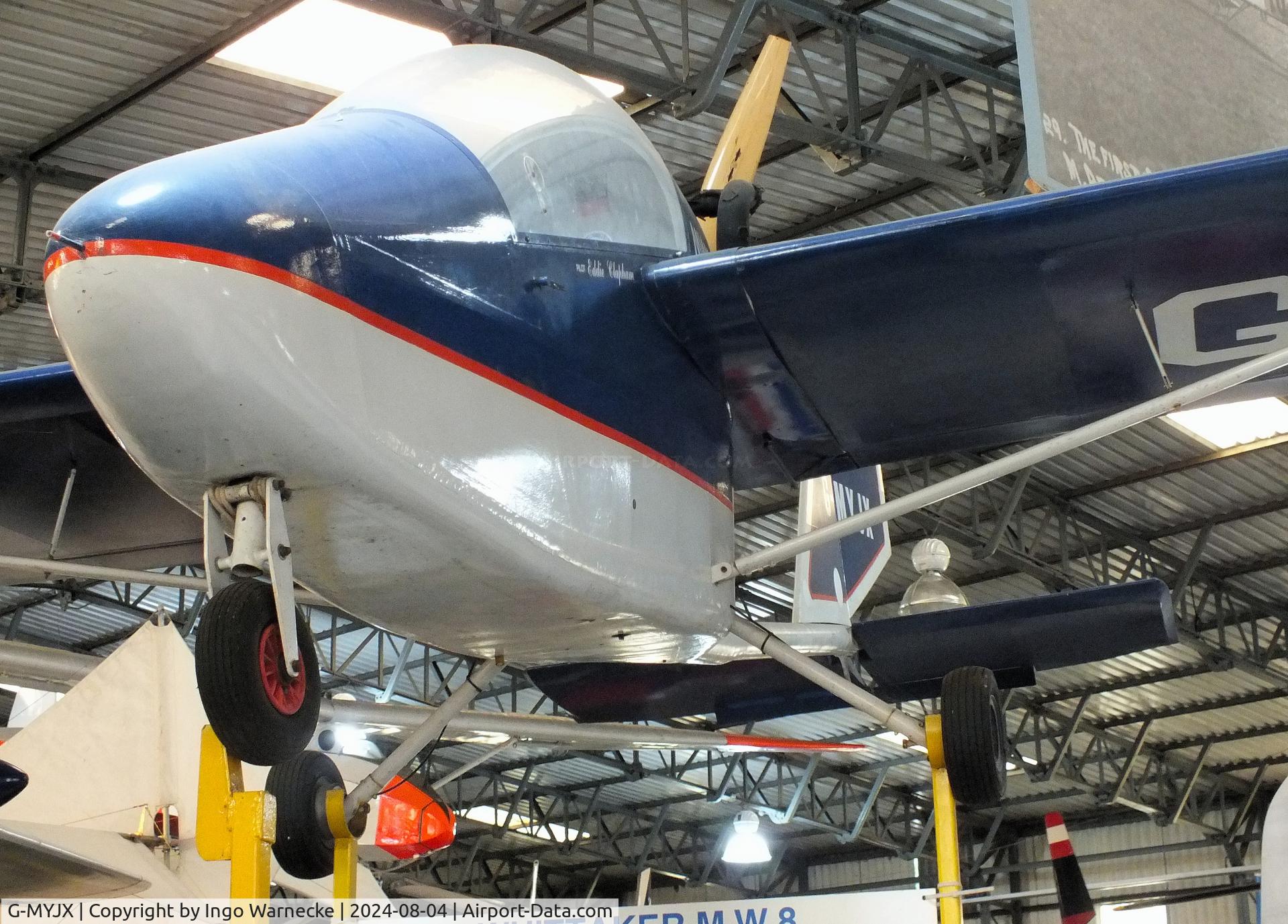 G-MYJX, 1993 Whittaker MW-8 C/N PFA 243-12345, Whittaker M.W.8 at the Aeroventure South Yorkshire Aircraft Museum, Doncaster