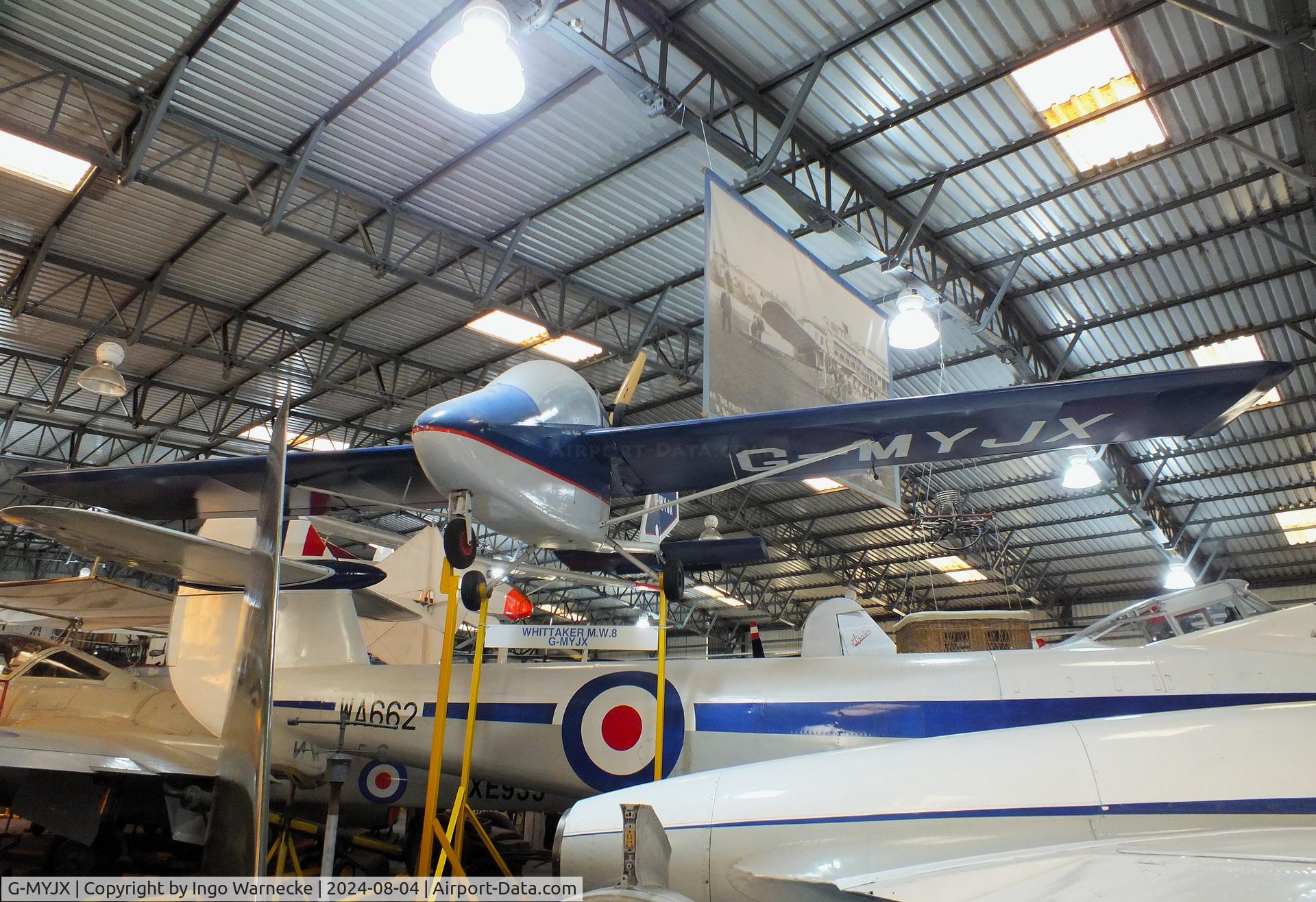 G-MYJX, 1993 Whittaker MW-8 C/N PFA 243-12345, Whittaker M.W.8 at the Aeroventure South Yorkshire Aircraft Museum, Doncaster
