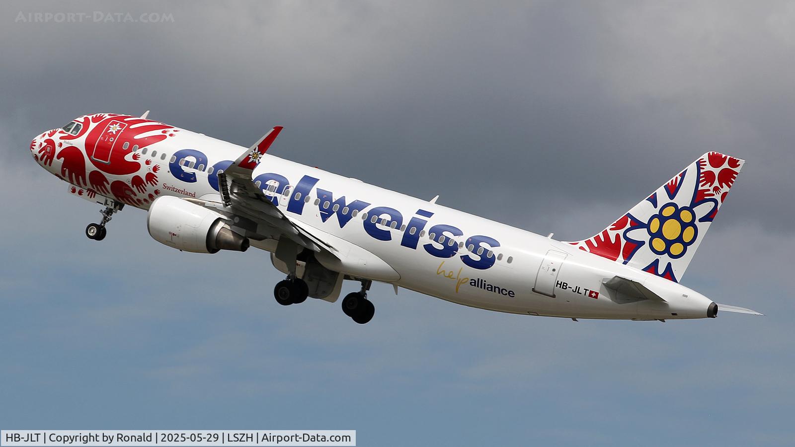 HB-JLT, 2013 Airbus A320-214 C/N 5518, at zrh