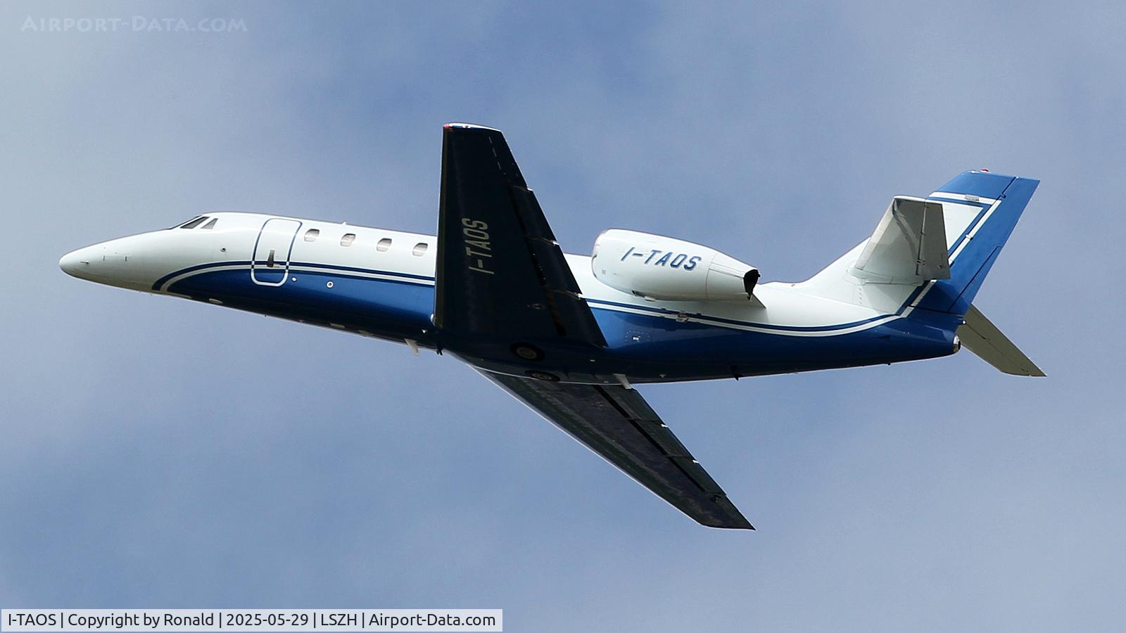 I-TAOS, 2010 Cessna 680 Citation Sovereign C/N 680-0309, at zrh