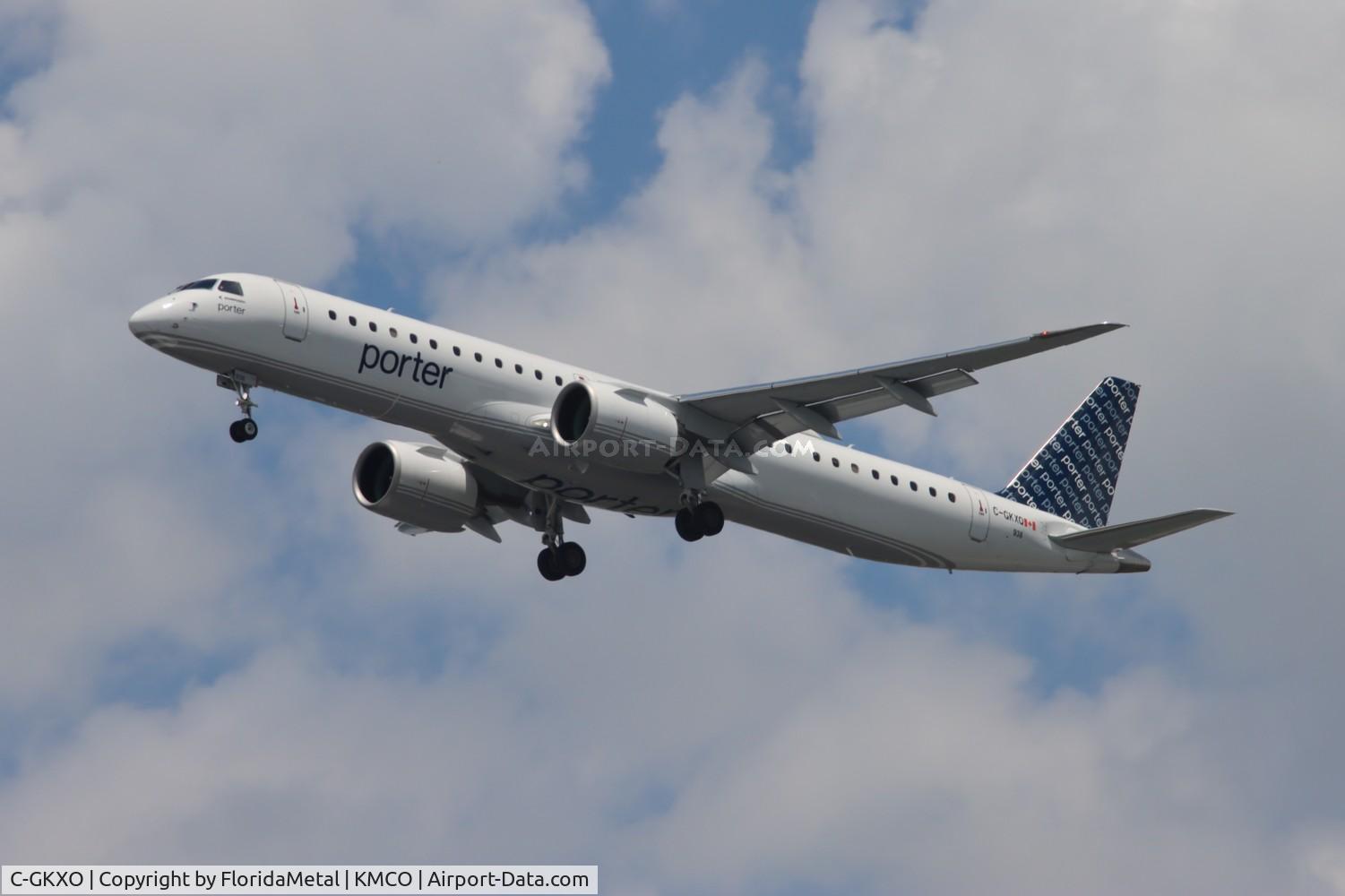 C-GKXO, 2024 Embraer E195-E2 (ERJ 190-400 STD) C/N 19020138, PTR E195E2 zx yyz-mco