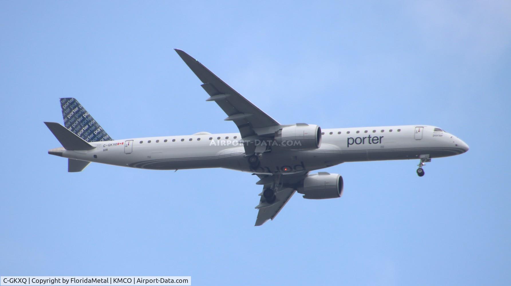 C-GKXQ, 2024 Embraer E195-E2 C/N 19020140, PTR E195 E2 zx yhz-mco