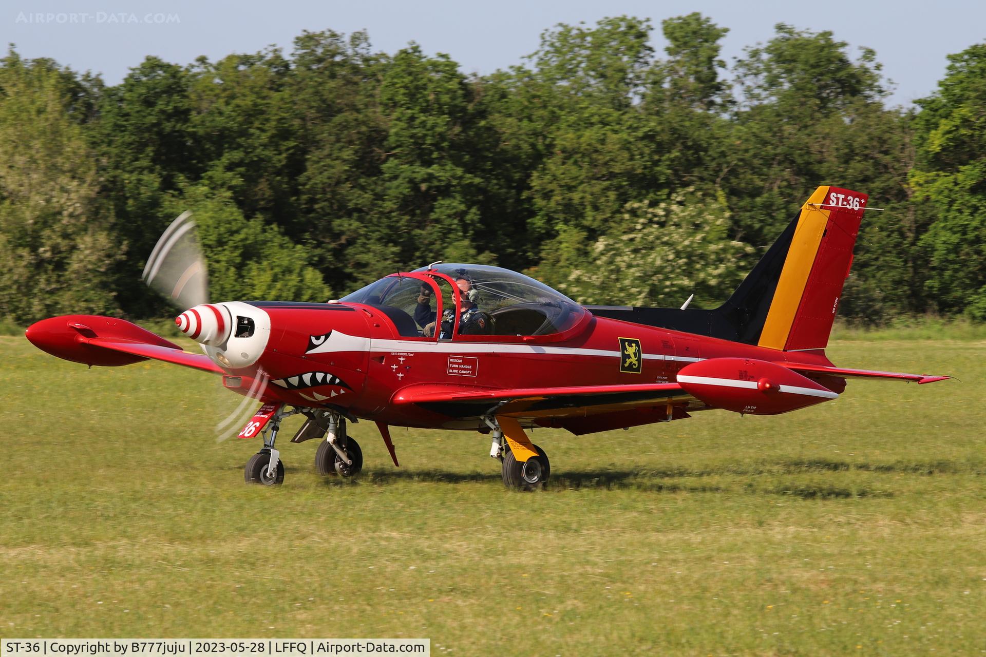ST-36, SIAI-Marchetti SF-260M C/N 10-36, Ferté Alais 2023