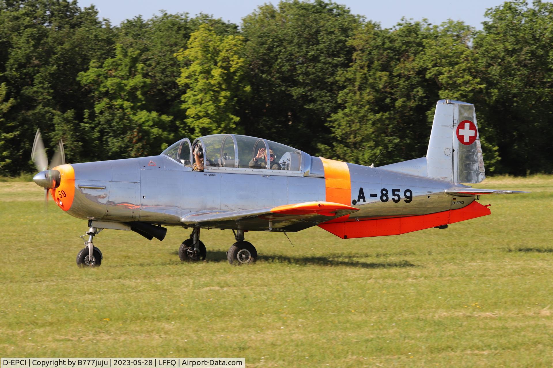 D-EPCI, 1959 Pilatus P3-05 C/N 497-46, Ferté Alais 2023