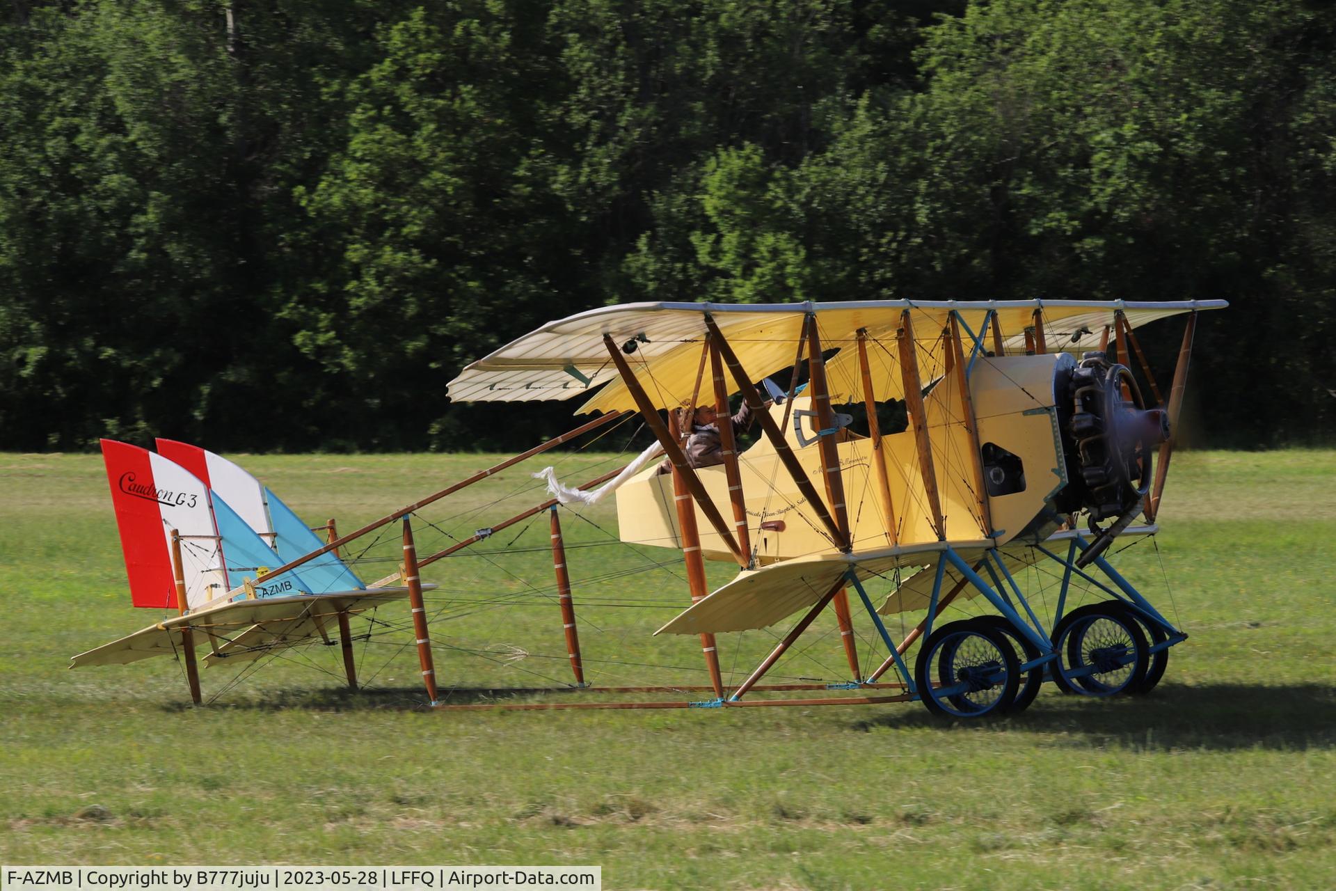F-AZMB, Caudron G.3 C/N SA-33, Ferté Alais 2023